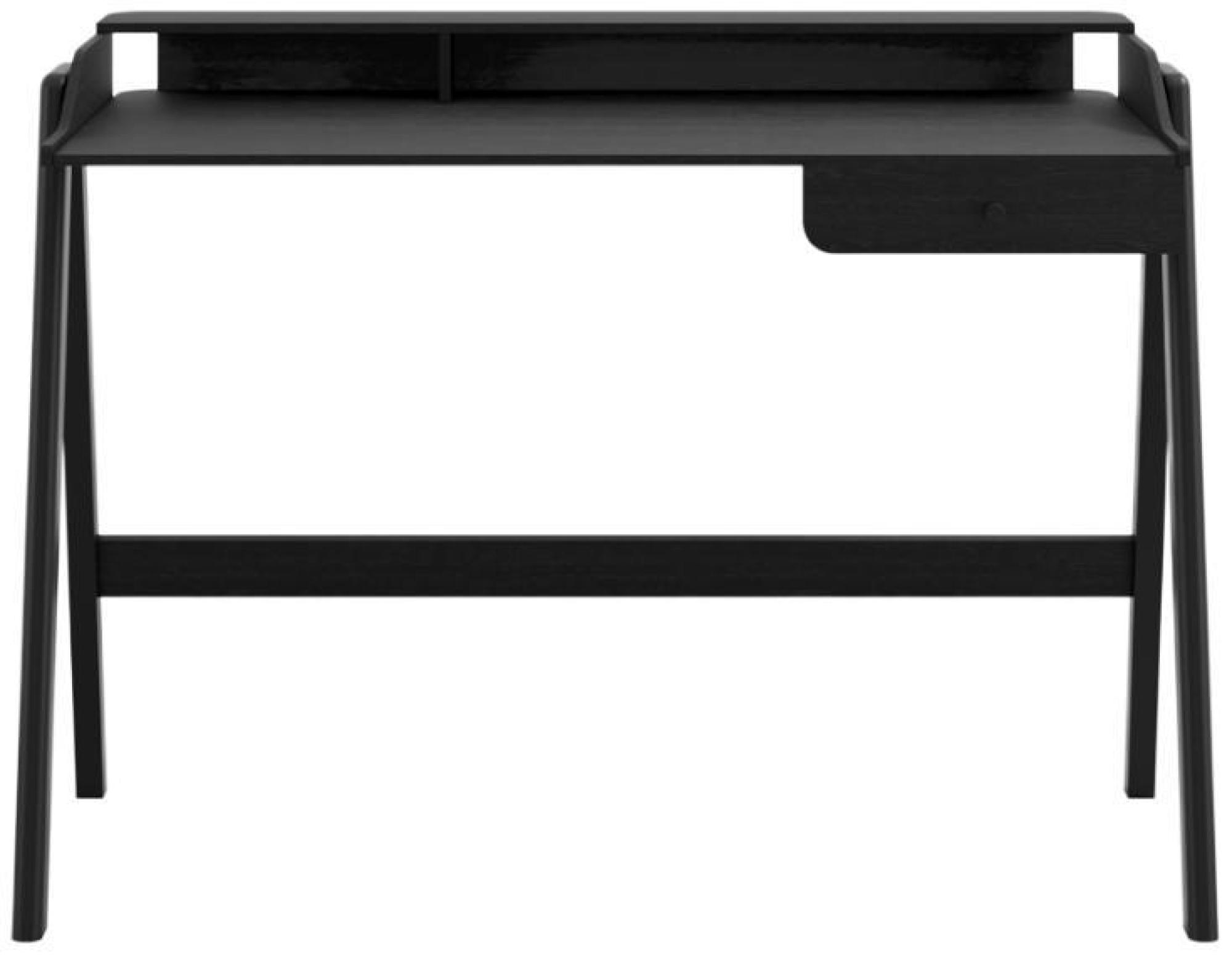 Product photograph of Lark Black Desk from Choice Furniture Superstore.