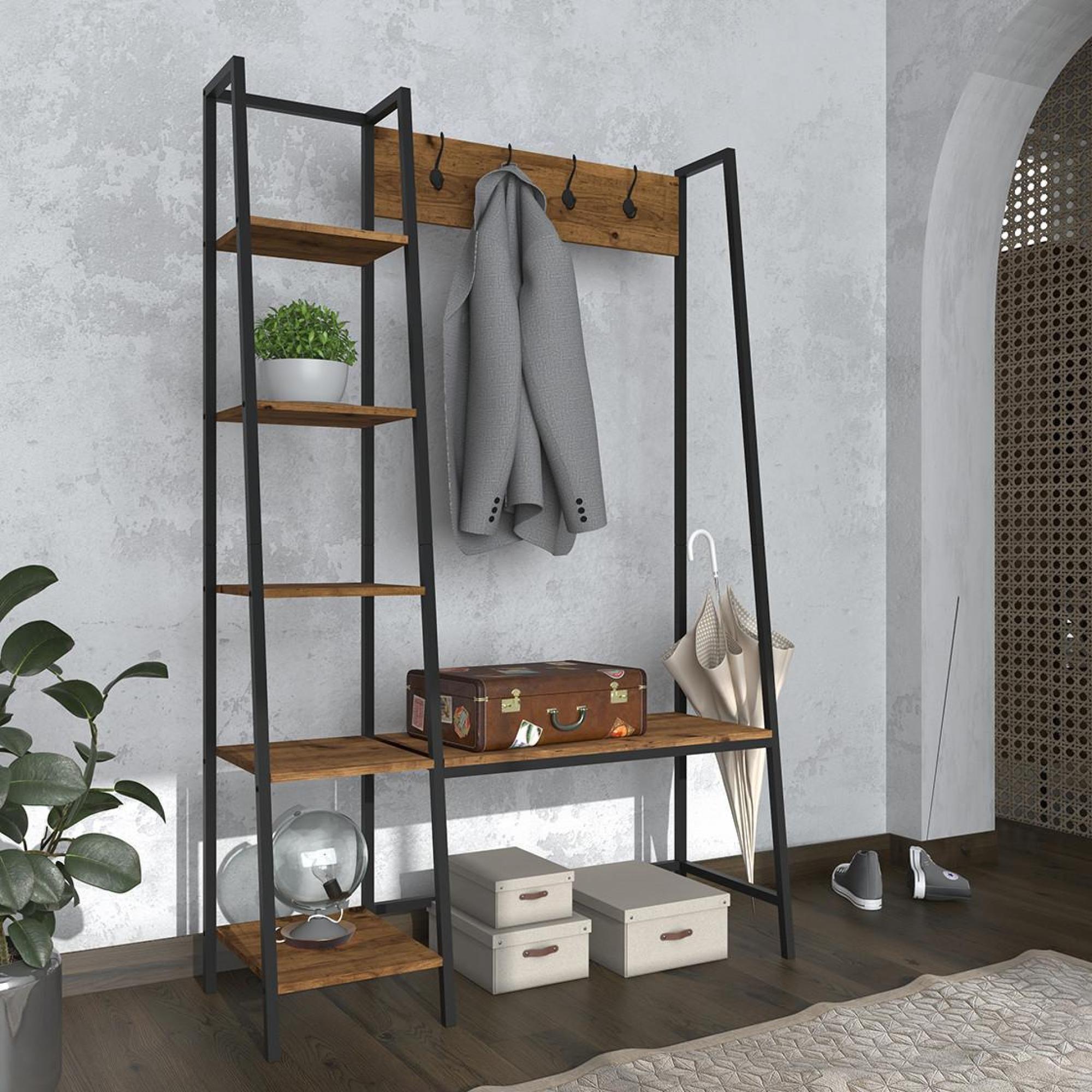 Product photograph of Ealing Mexican Pine Large Hallway Unit from Choice Furniture Superstore.
