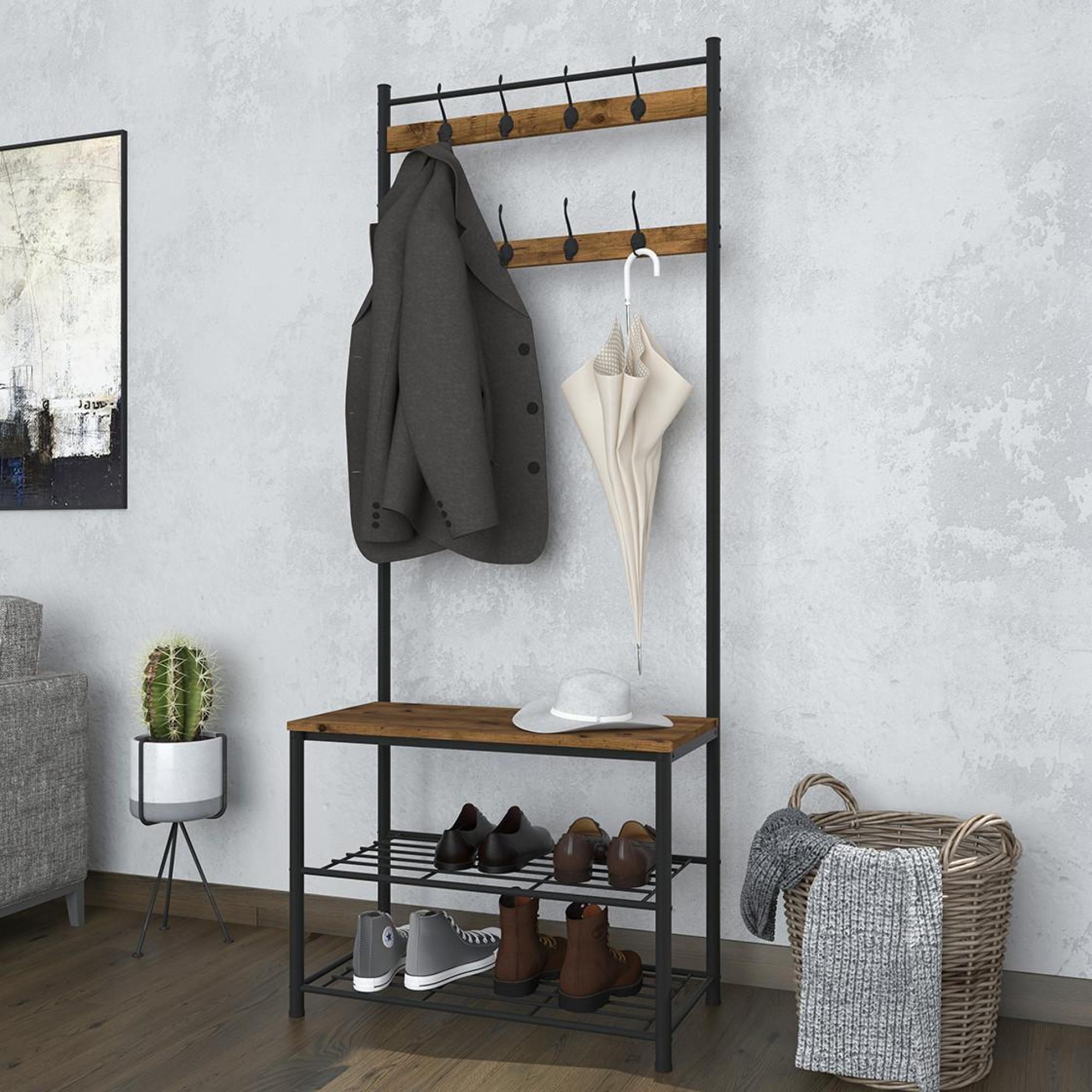 Product photograph of Ealing Mexican Pine Small Hallway Unit from Choice Furniture Superstore.