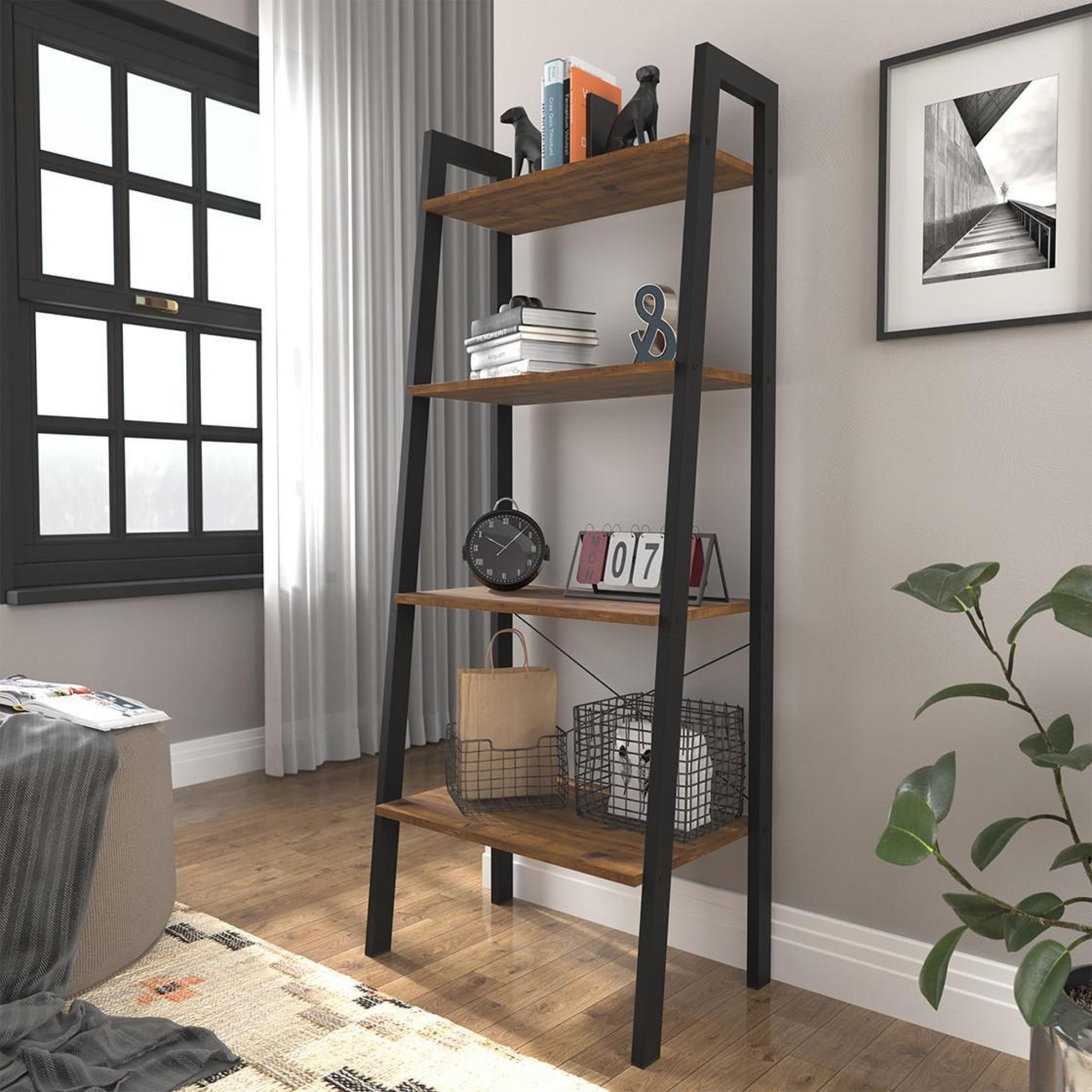 Product photograph of Ealing Vintage Pine Shelving Unit from Choice Furniture Superstore.