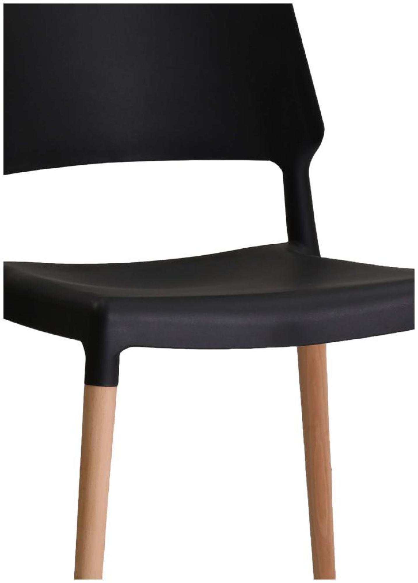 Product photograph of 2 X Riva Black Dining Chair from Choice Furniture Superstore.