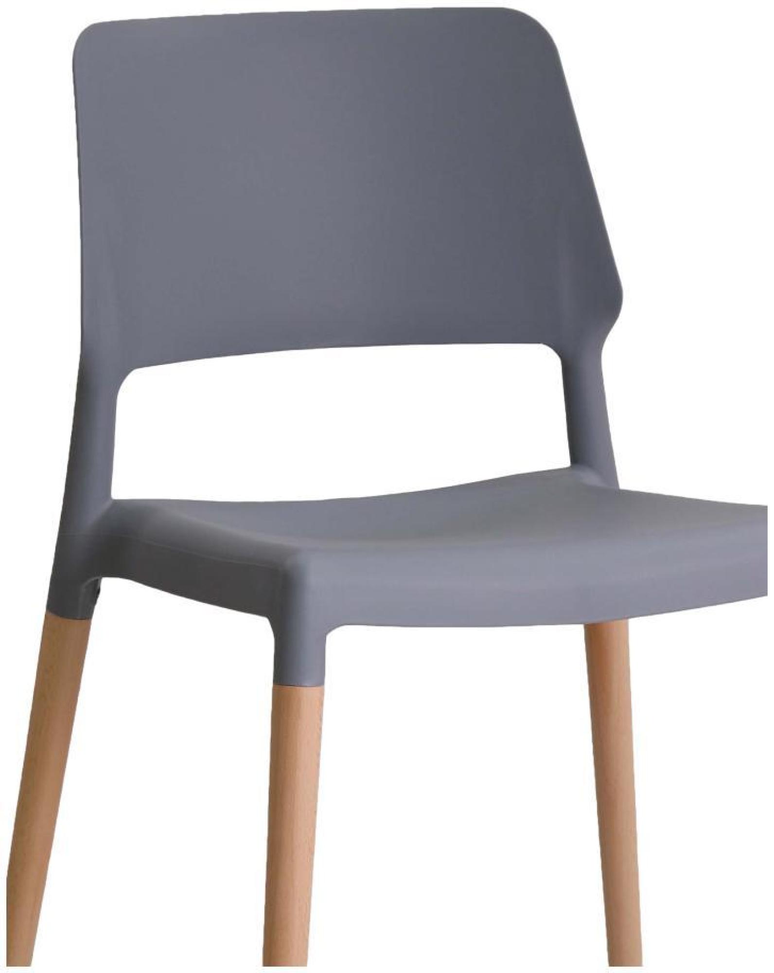 Product photograph of 2 X Riva Grey Dining Chair from Choice Furniture Superstore.