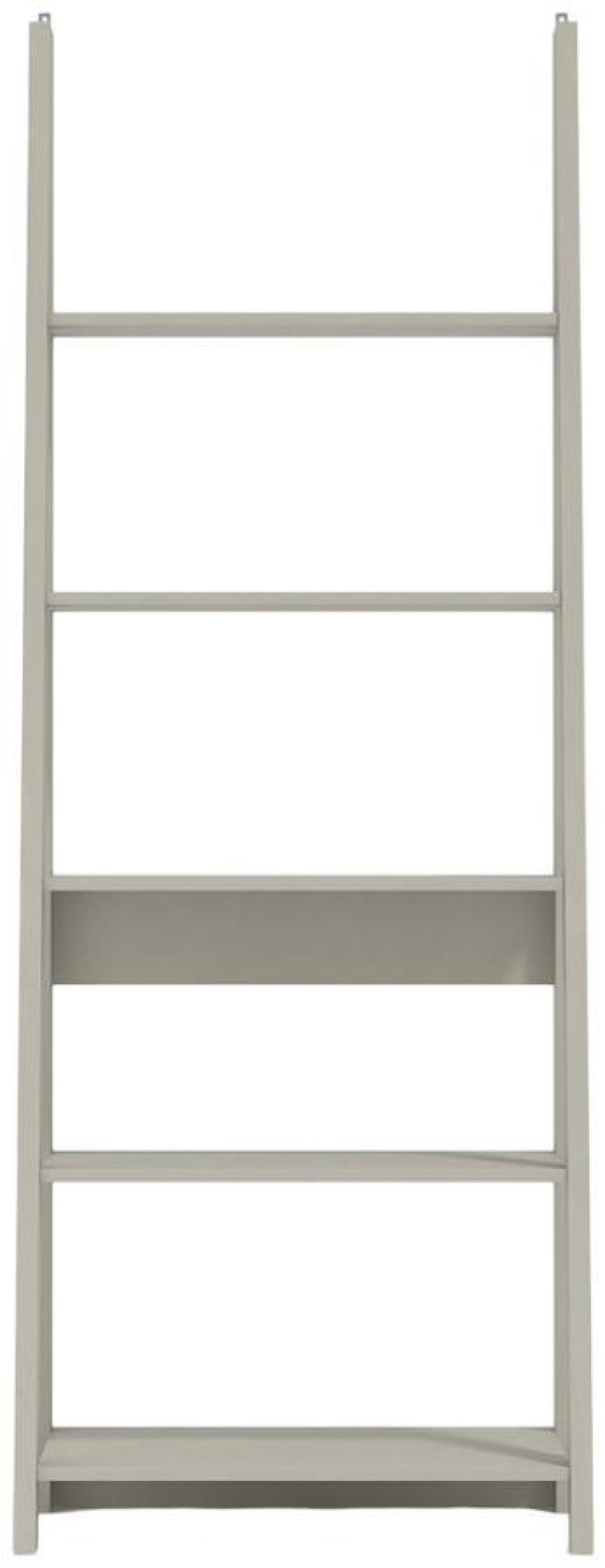 Product photograph of Tiva Ladder Grey Bookcase from Choice Furniture Superstore.