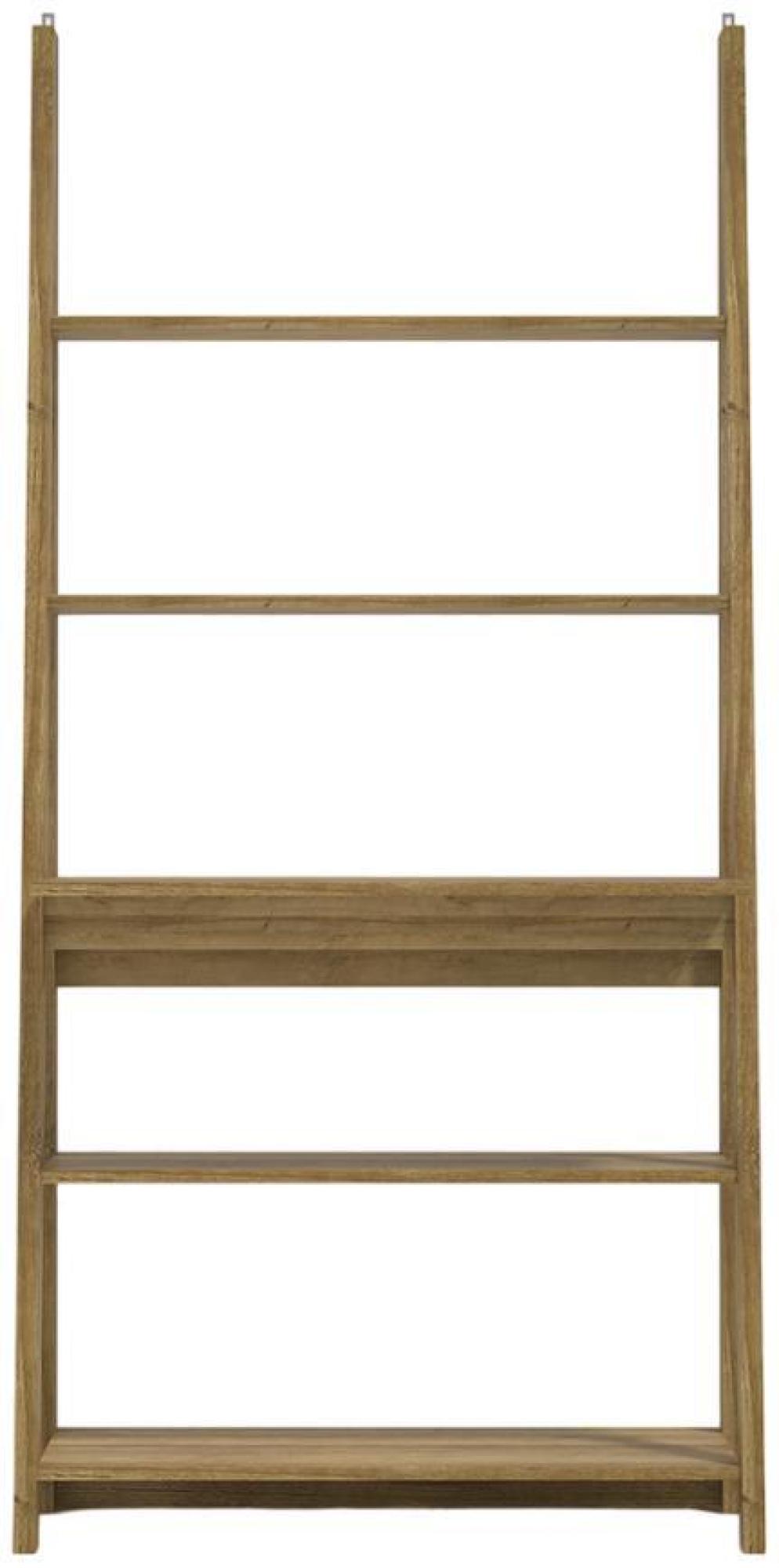 Product photograph of Tiva Ladder Oak Desk from Choice Furniture Superstore.