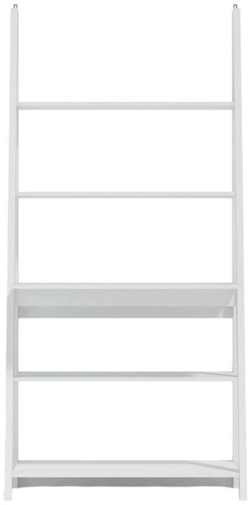 Product photograph of Tiva Ladder White Desk from Choice Furniture Superstore.