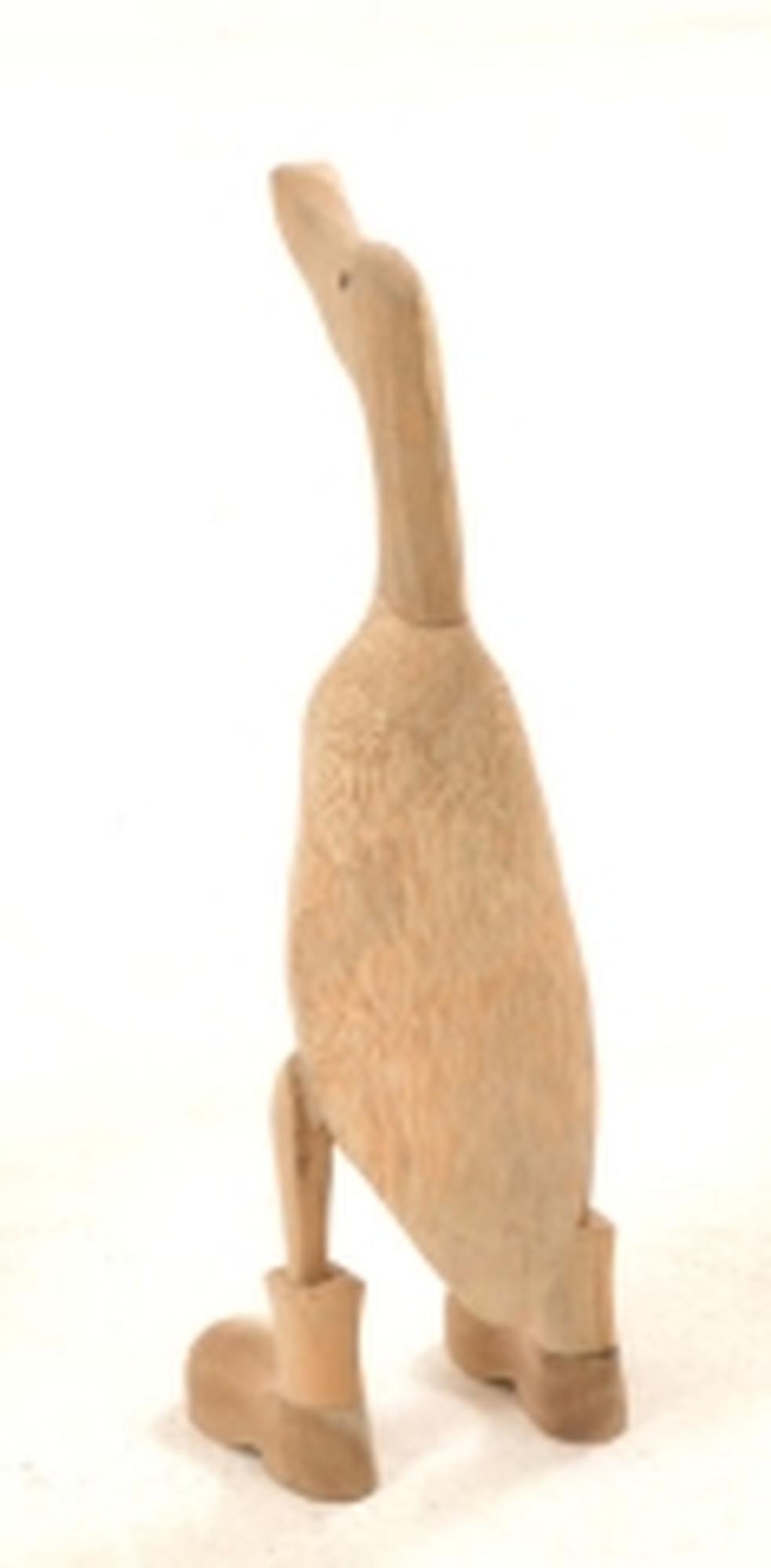 Product photograph of Extra Small Natural Duck With Boots - 25cm from Choice Furniture Superstore.
