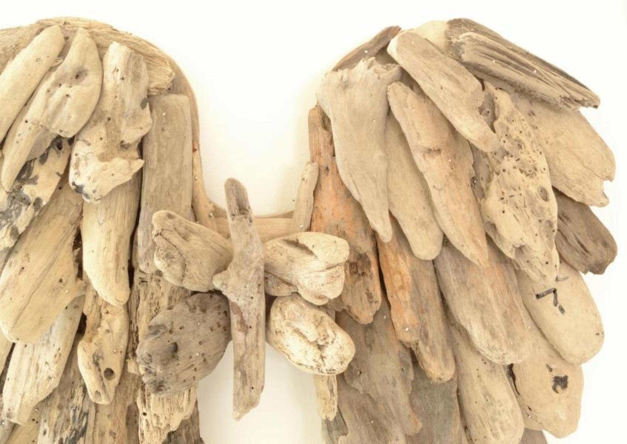 Product photograph of Small Driftwood Angel Wings from Choice Furniture Superstore.