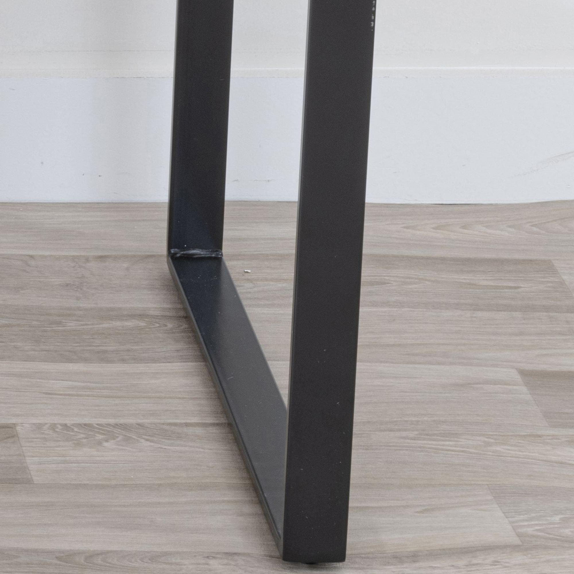 Product photograph of Ezra Oak Effect Square Side Table from Choice Furniture Superstore.