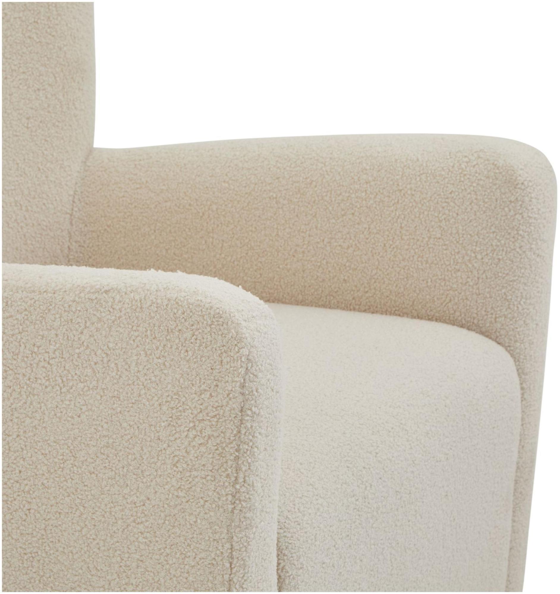 Product photograph of Insikeni Boucle Armchair from Choice Furniture Superstore.