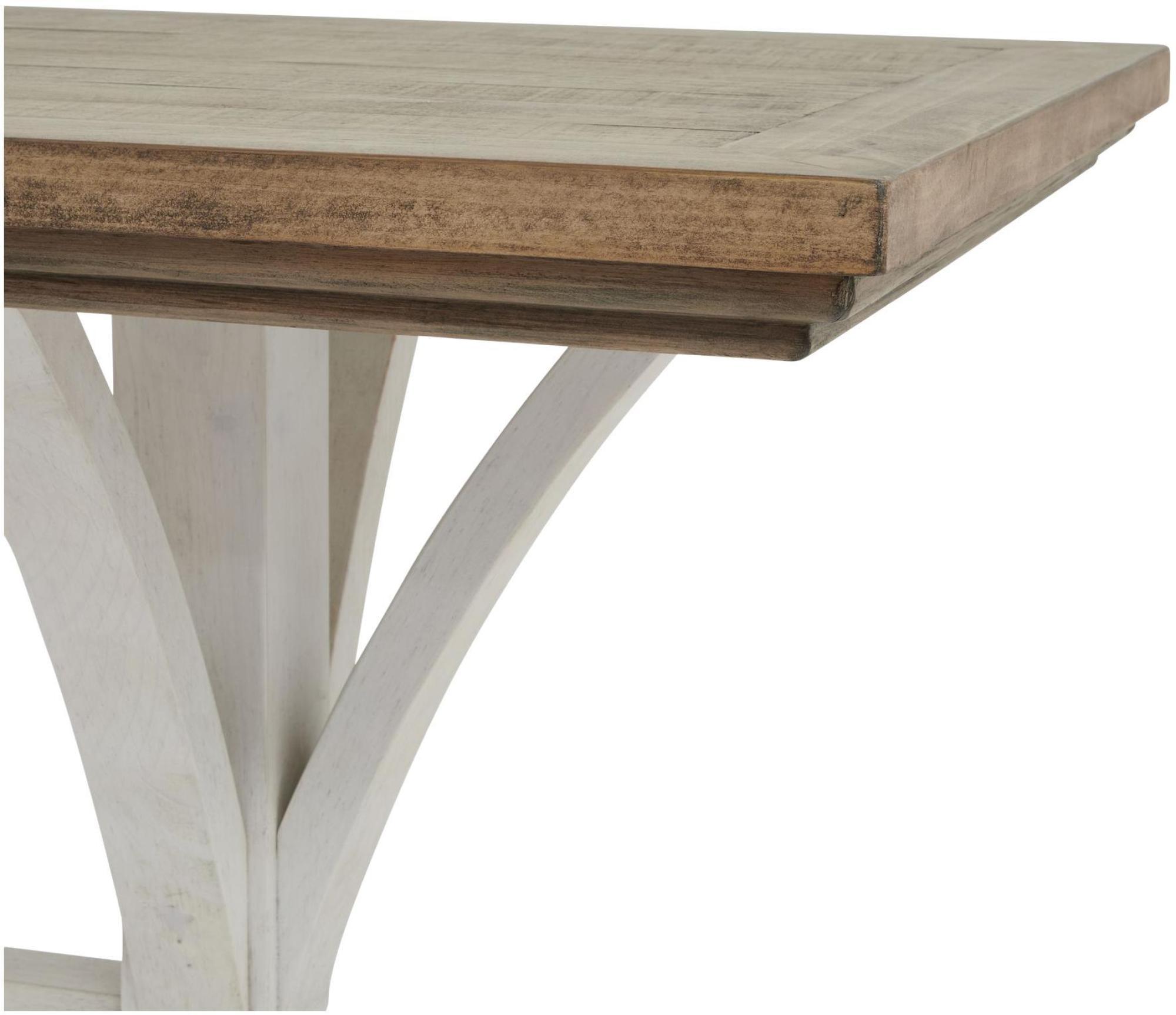 Product photograph of Luna White Rectangular Bar Table from Choice Furniture Superstore.