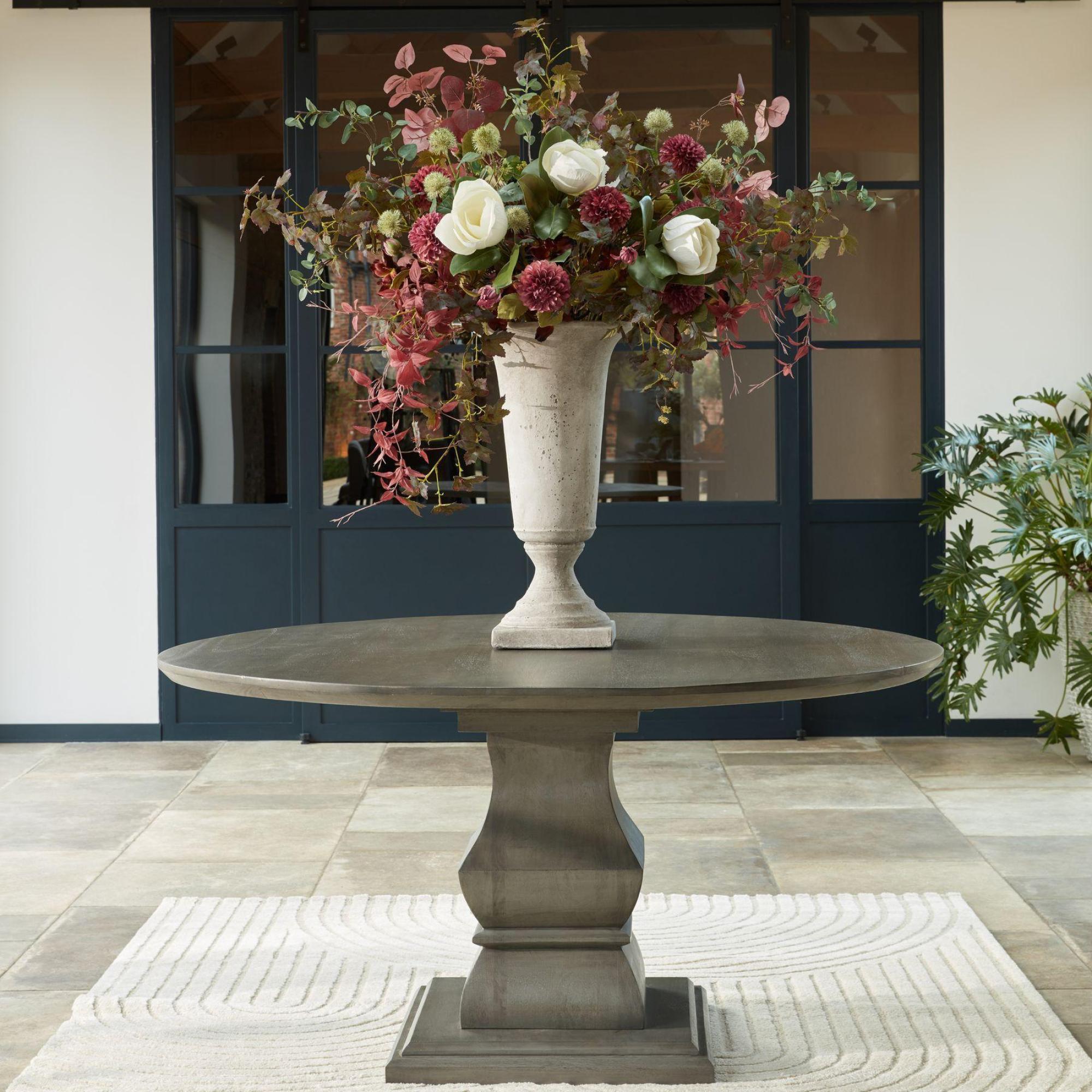 Product photograph of Stone Ceramic Effect Urn Planter from Choice Furniture Superstore.