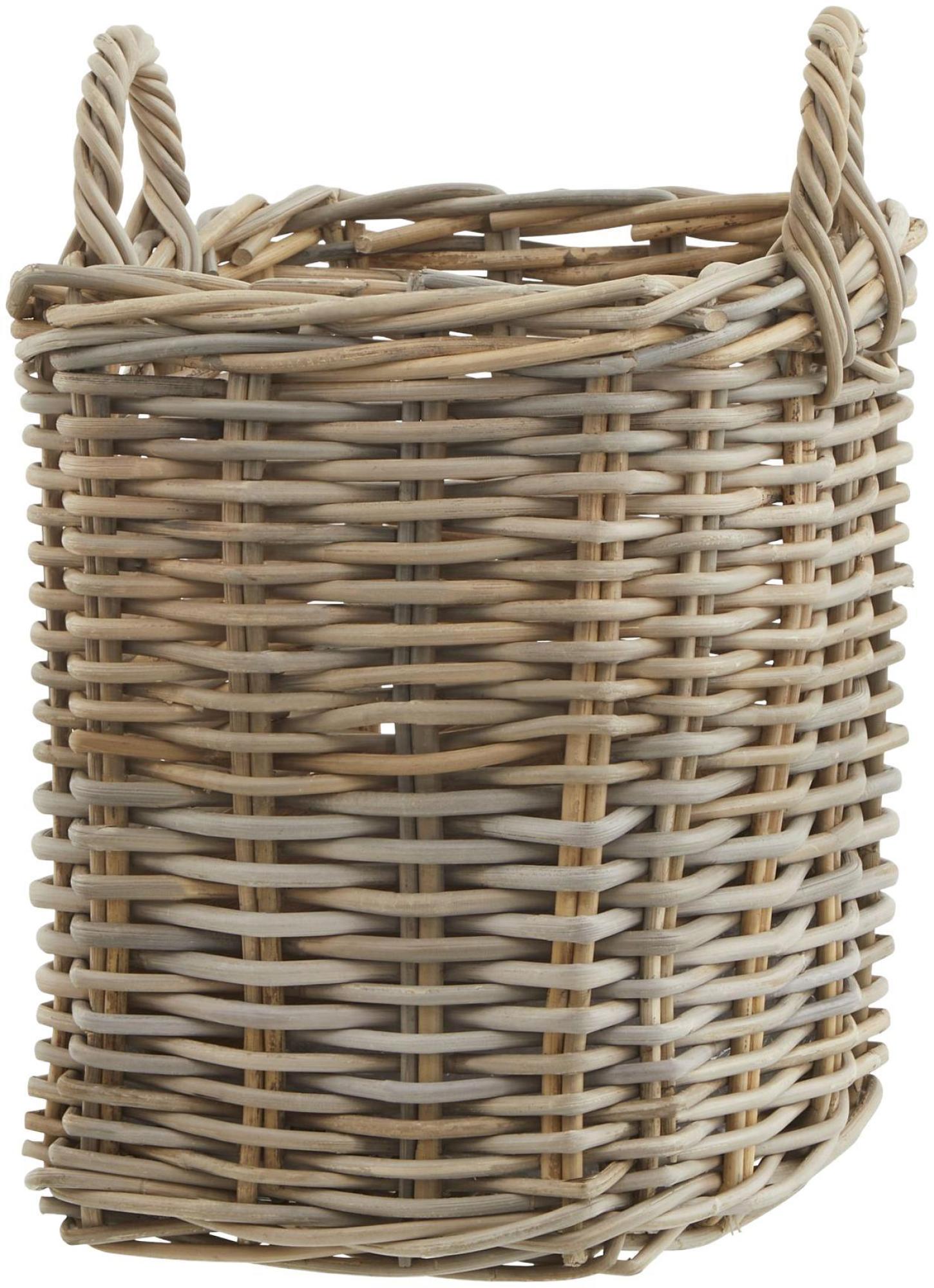 Product photograph of Wicker Kubu Rattan Square Storage Baskets Set Of 3 from Choice Furniture Superstore.