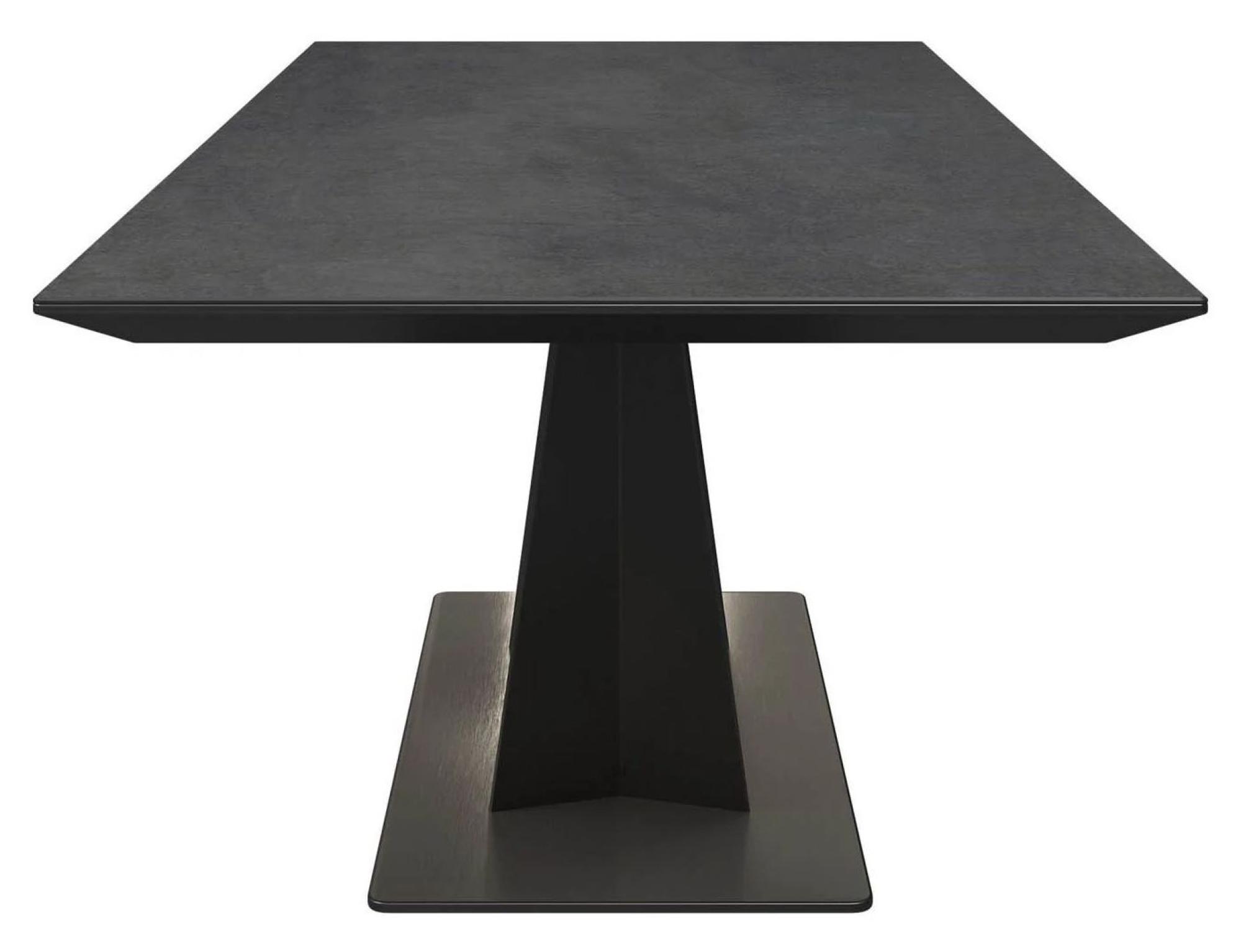 Product photograph of New Westin Dark Grey Ceramic 120cm Coffee Table from Choice Furniture Superstore.