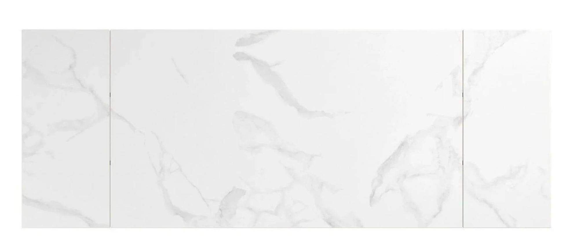 Product photograph of Kenzo White Ceramic Extending Dining Table - 160cm-240cm from Choice Furniture Superstore.