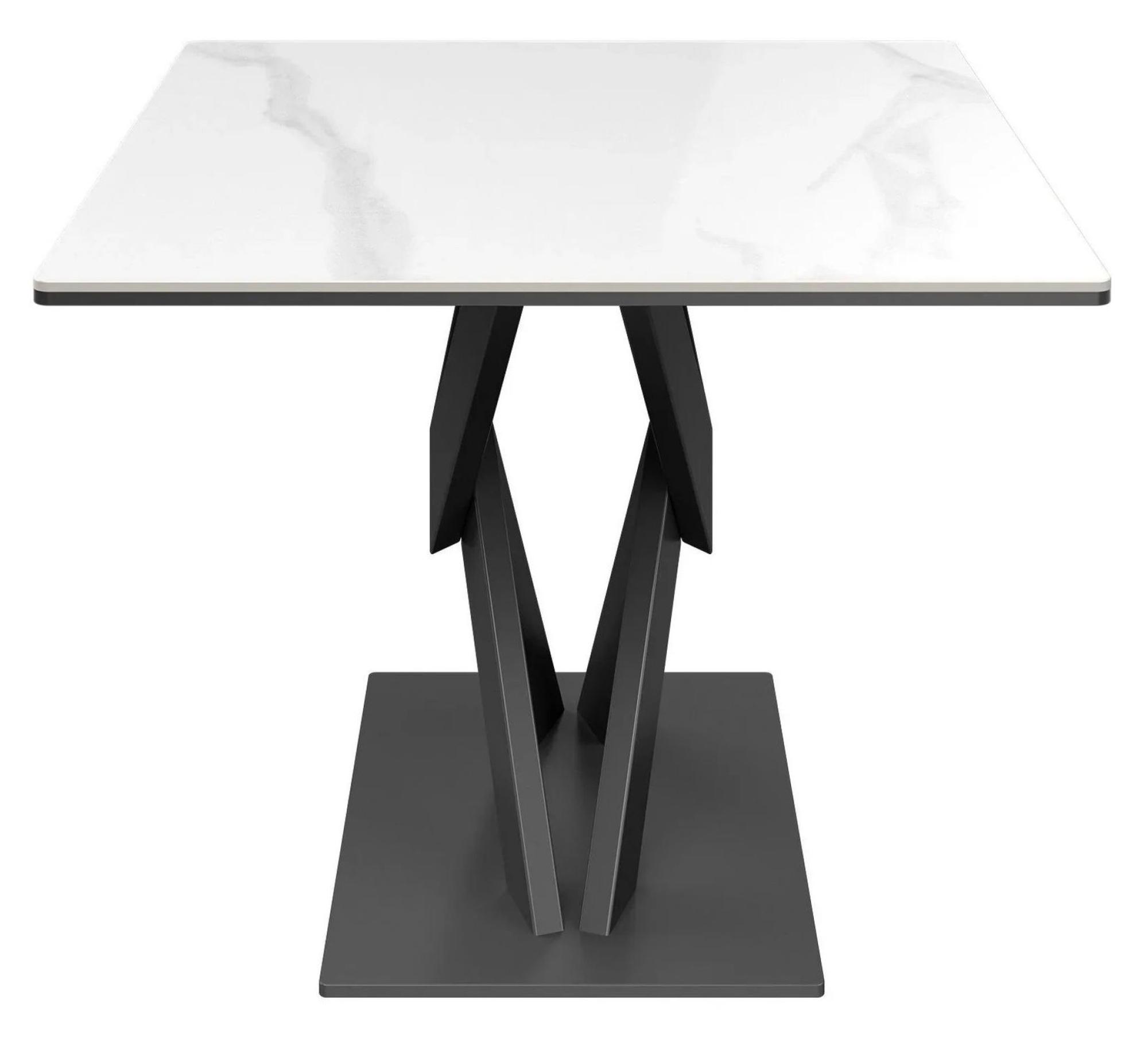 Product photograph of Kenzo White Ceramic Side Table from Choice Furniture Superstore.