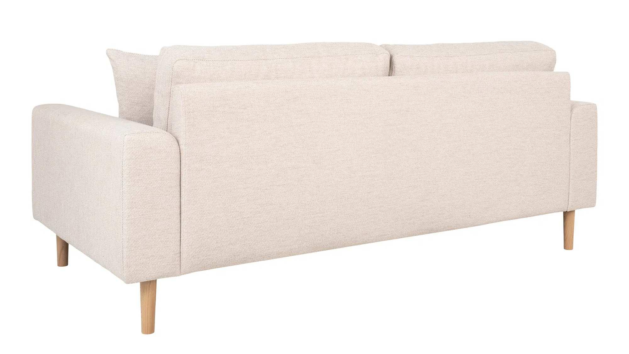 Product photograph of Datto Sand Fabric 2 5 Seater Sofa from Choice Furniture Superstore.