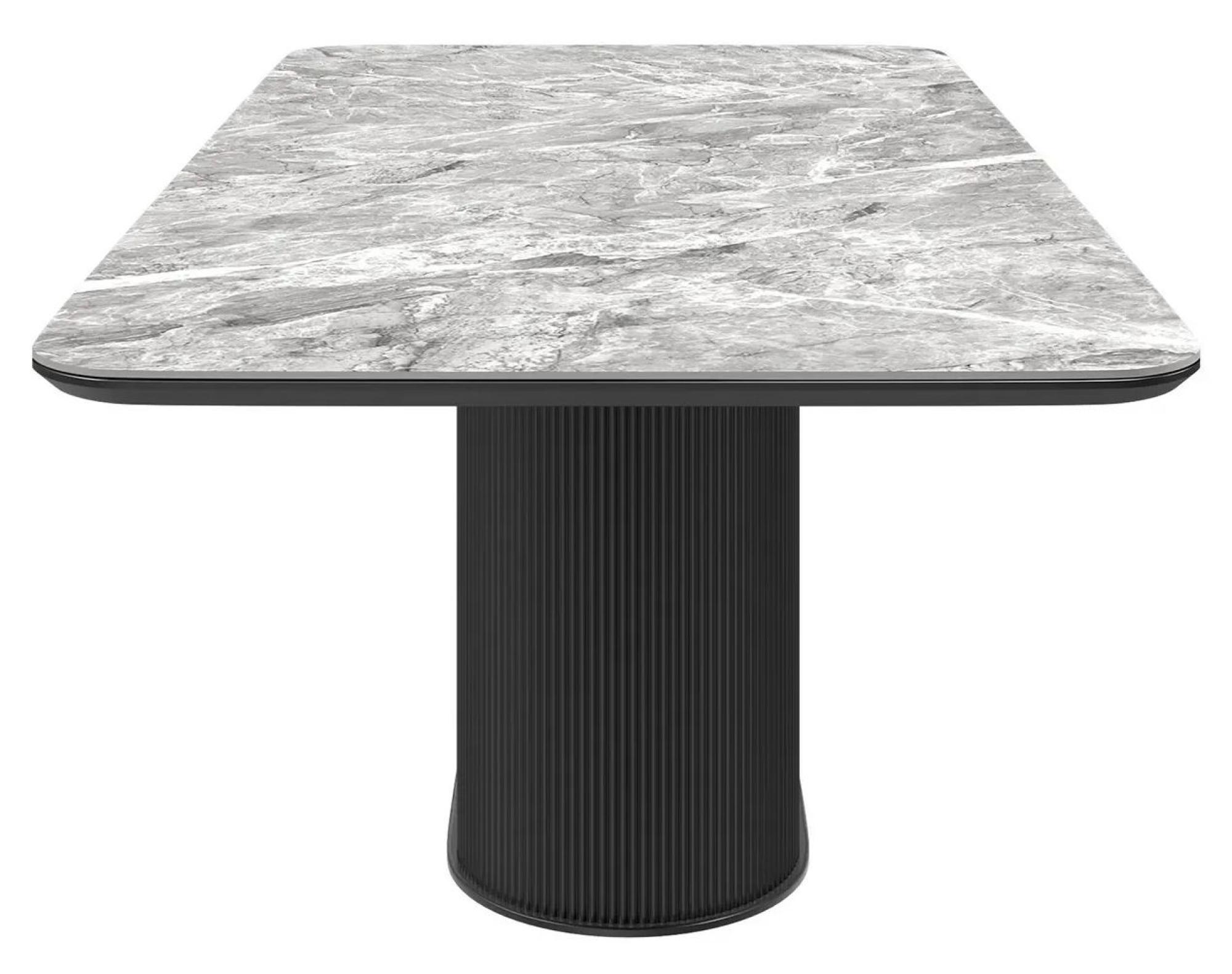 Product photograph of Roberto Light Grey Ceramic 120cm Coffee Table from Choice Furniture Superstore.