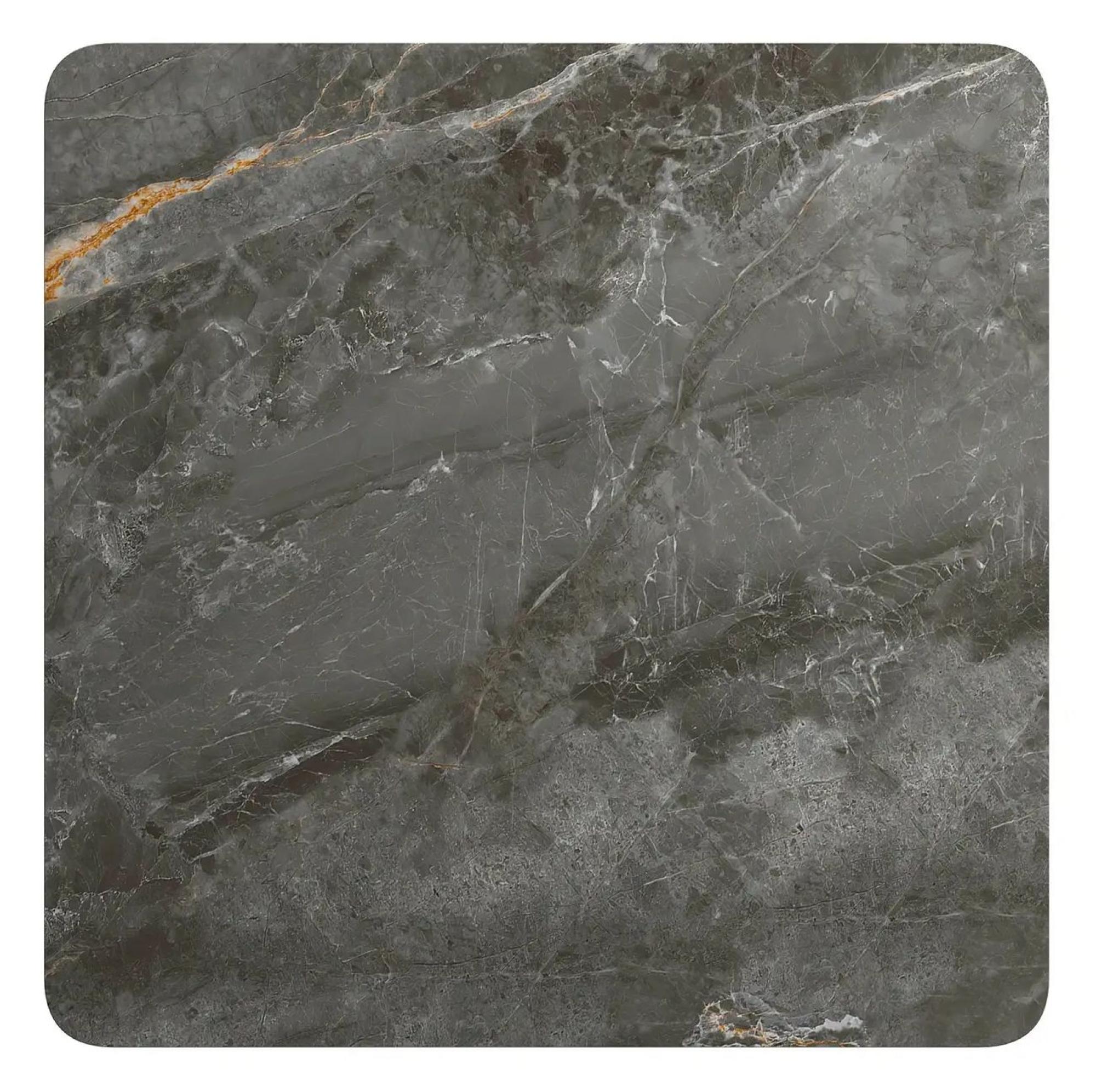 Product photograph of Cartier 80cm Grey Ceramic Square Dining Table from Choice Furniture Superstore.