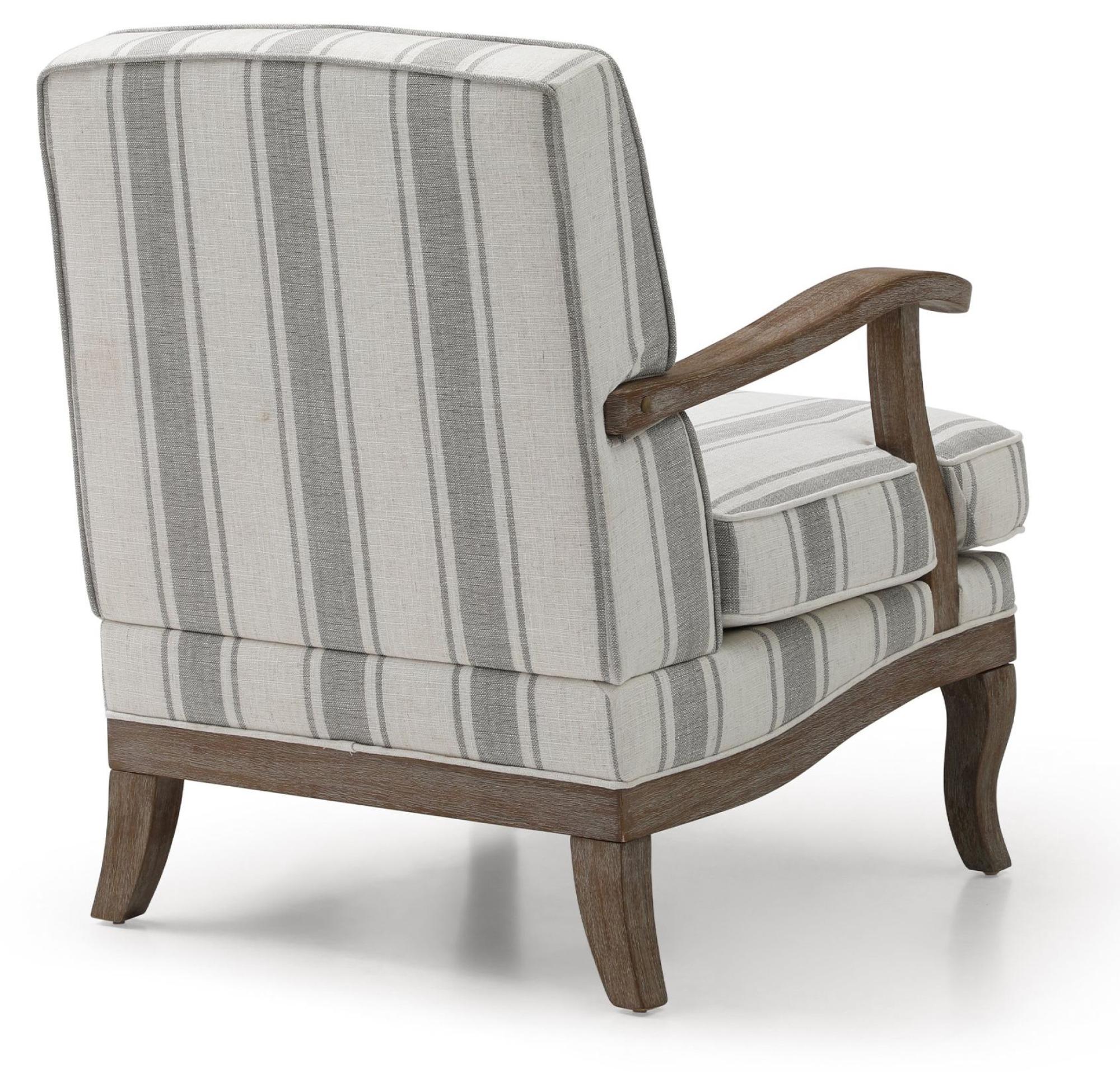 Product photograph of Colwell Gaia Textured Stripe Natural Fabric Armchair from Choice Furniture Superstore.