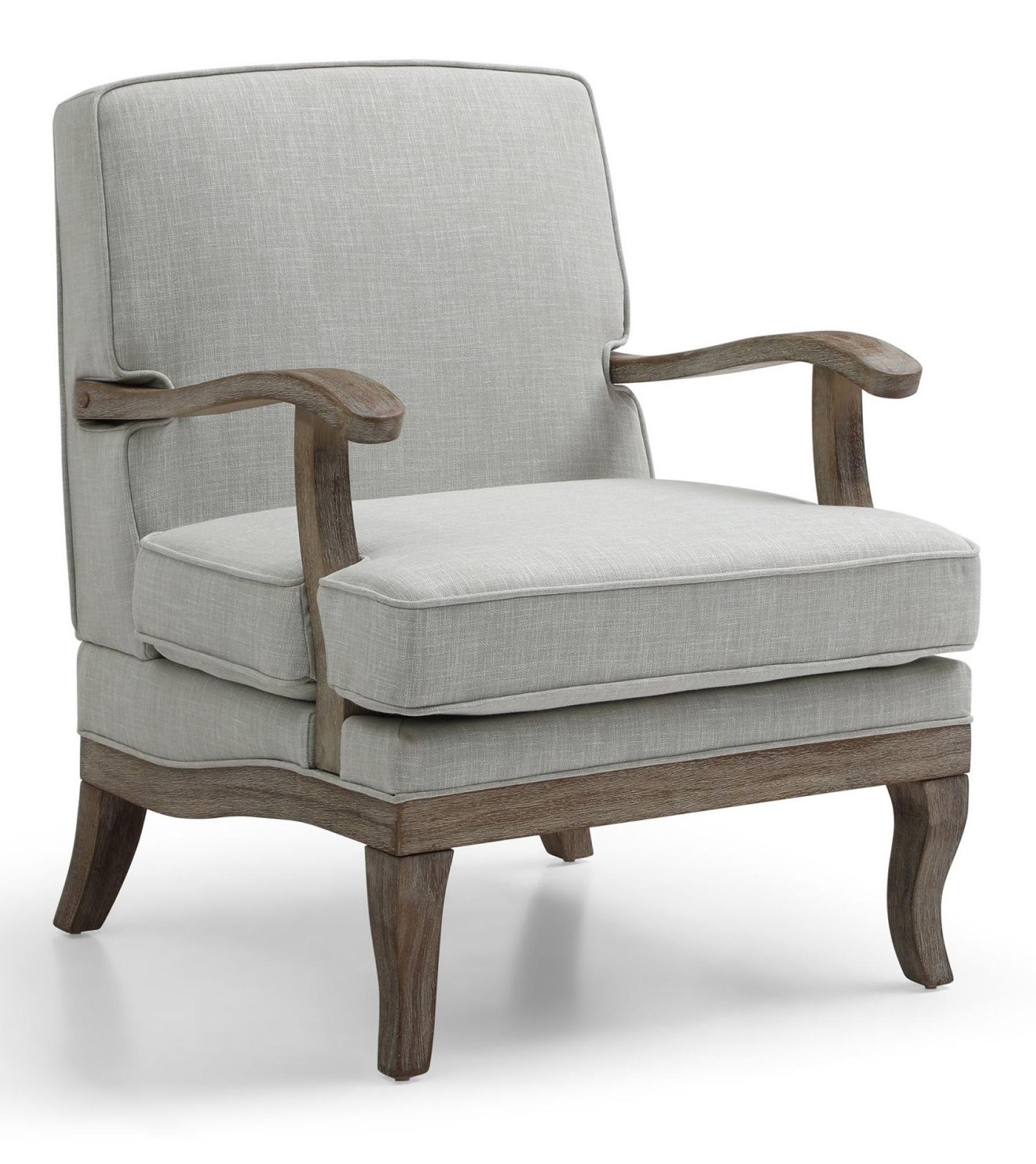 Product photograph of Colwell Antheia Textured Linen Grey Fabric Armchair from Choice Furniture Superstore.