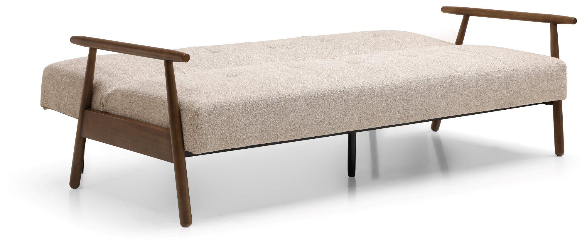 Product photograph of Berkeley Weave Natural Fabric Sofa Bed from Choice Furniture Superstore.