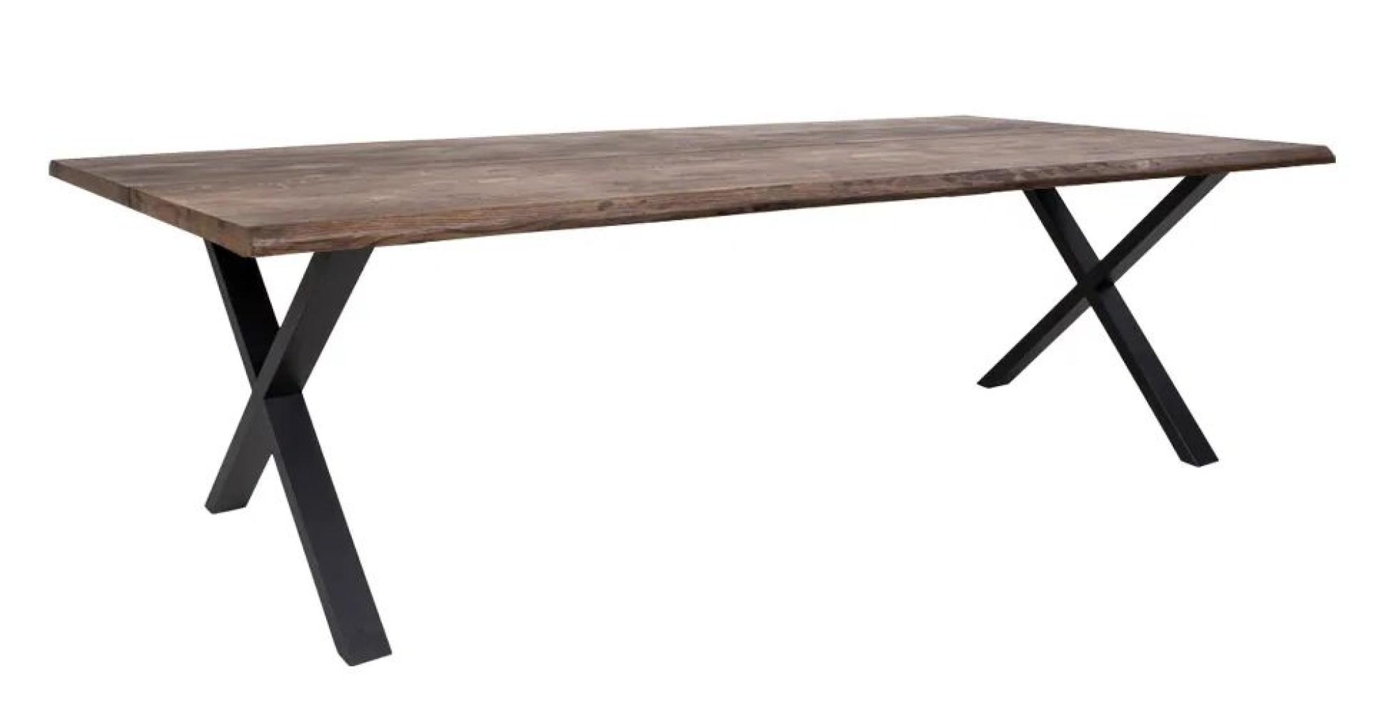 Product photograph of Horsham 300cm Smoked Oiled Oak Dining Table from Choice Furniture Superstore.