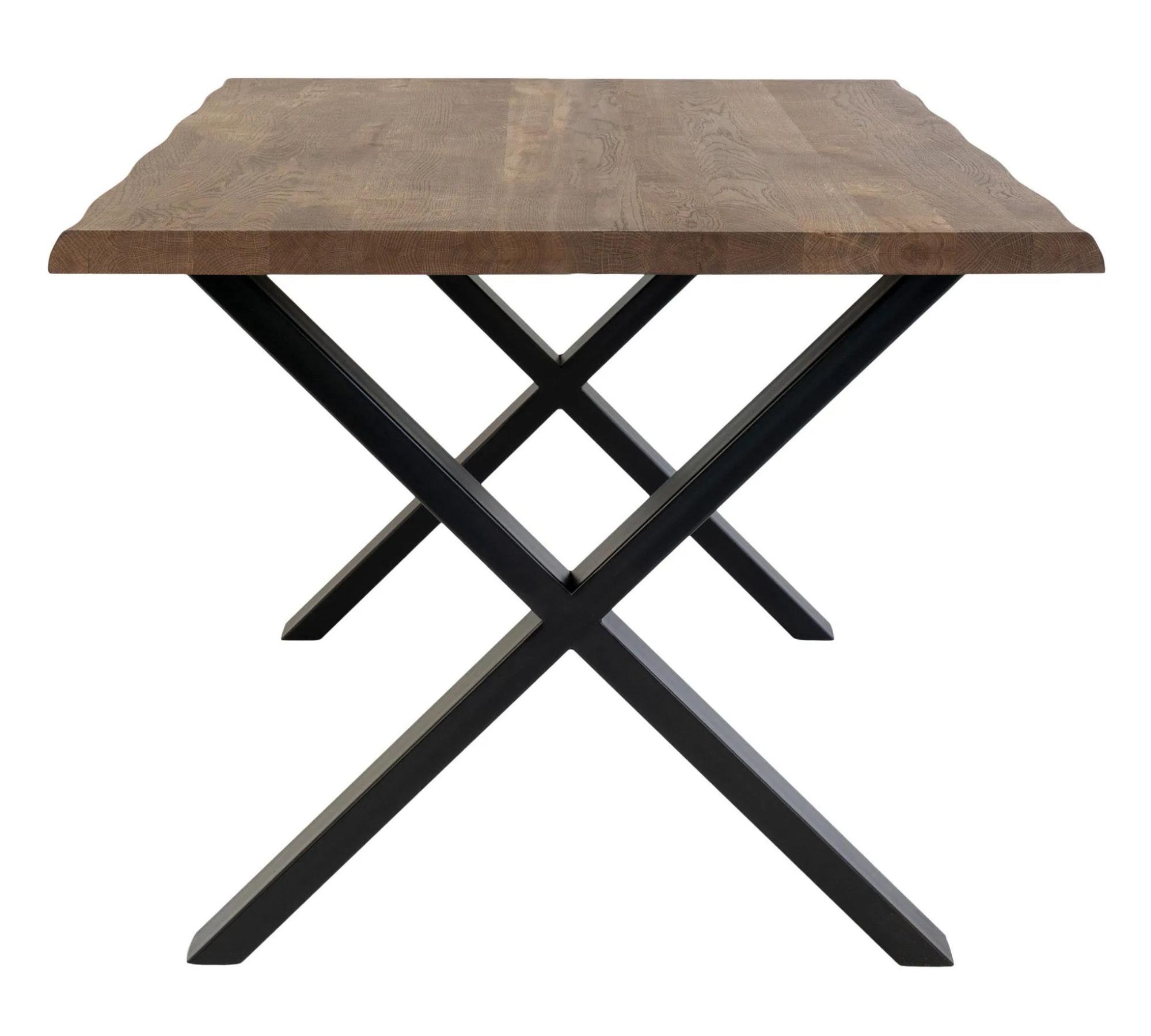 Product photograph of Horsham 300cm Smoked Oiled Oak Dining Table from Choice Furniture Superstore.