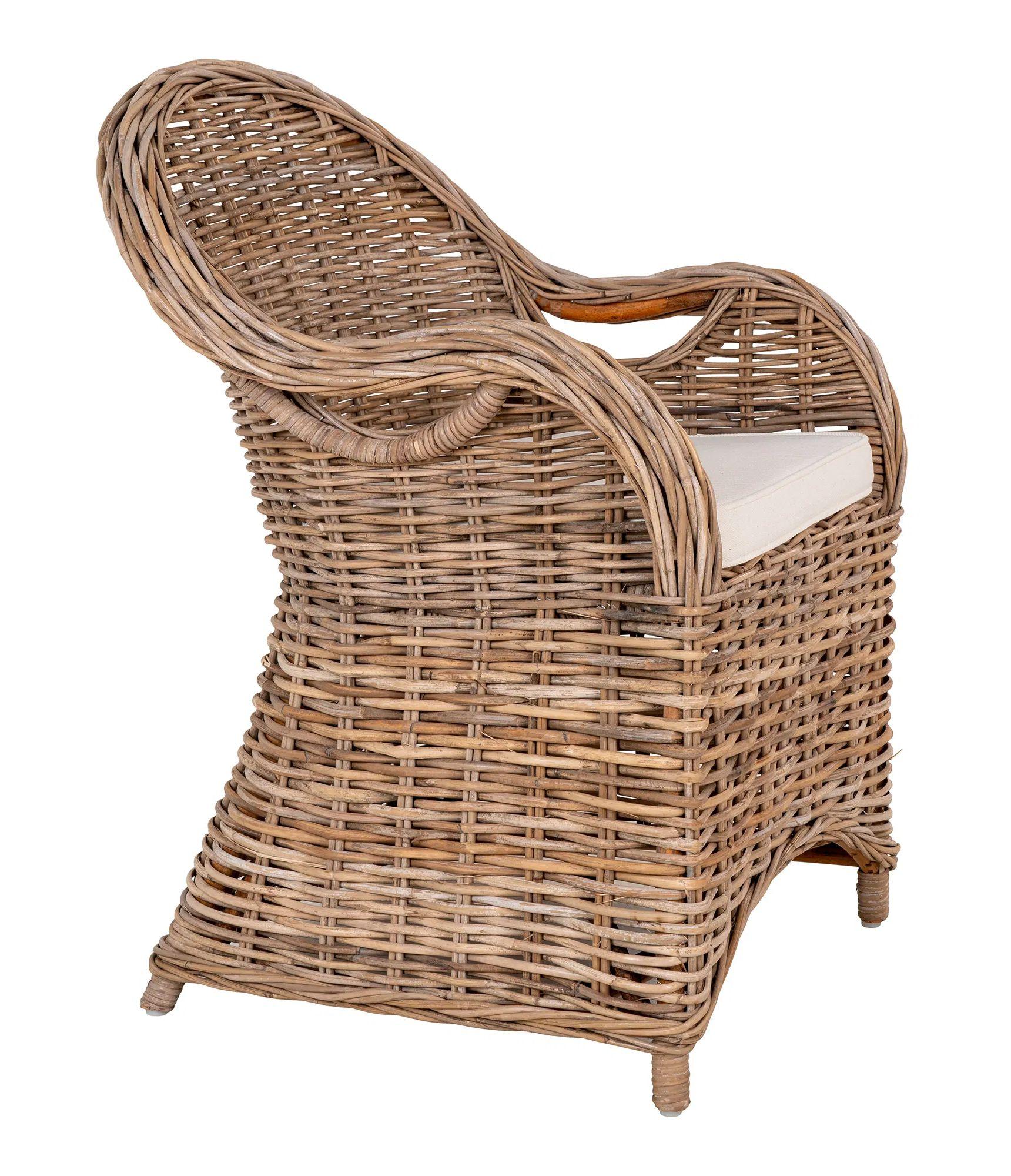 Product photograph of Set Of 2 Jarklin Rattan Outdoor Armchair from Choice Furniture Superstore.