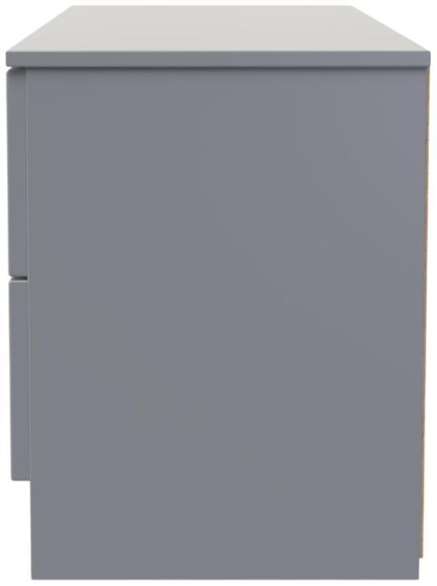 Product photograph of Milan Grey Bed Box from Choice Furniture Superstore.