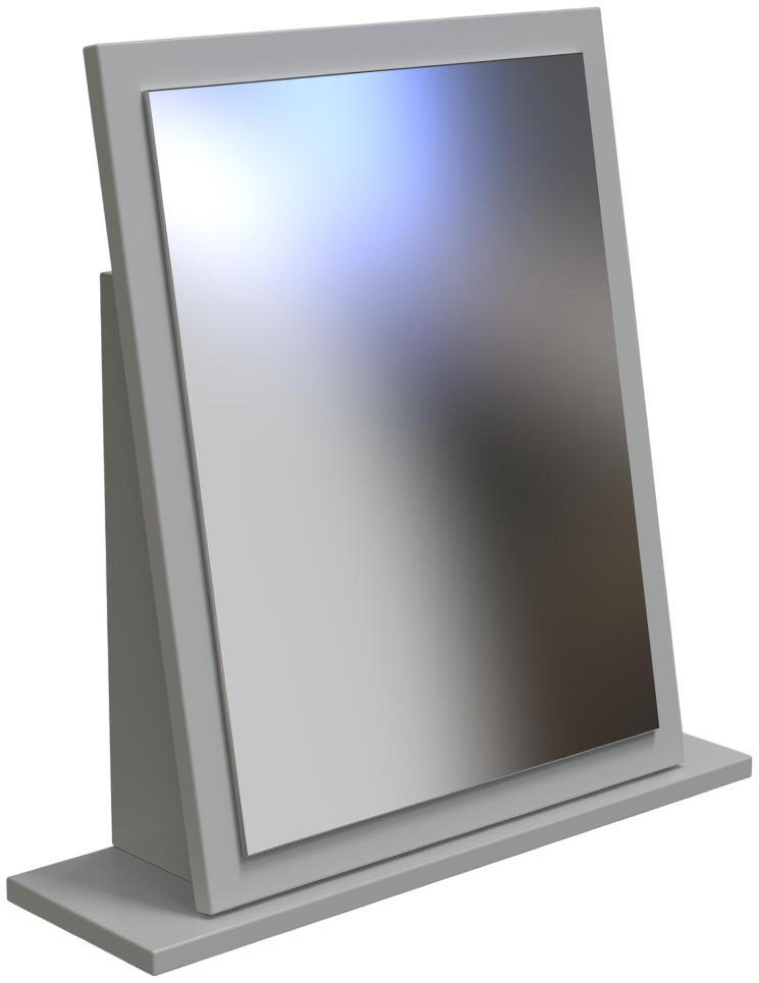 Product photograph of Milan Grey Dressing Mirror from Choice Furniture Superstore.