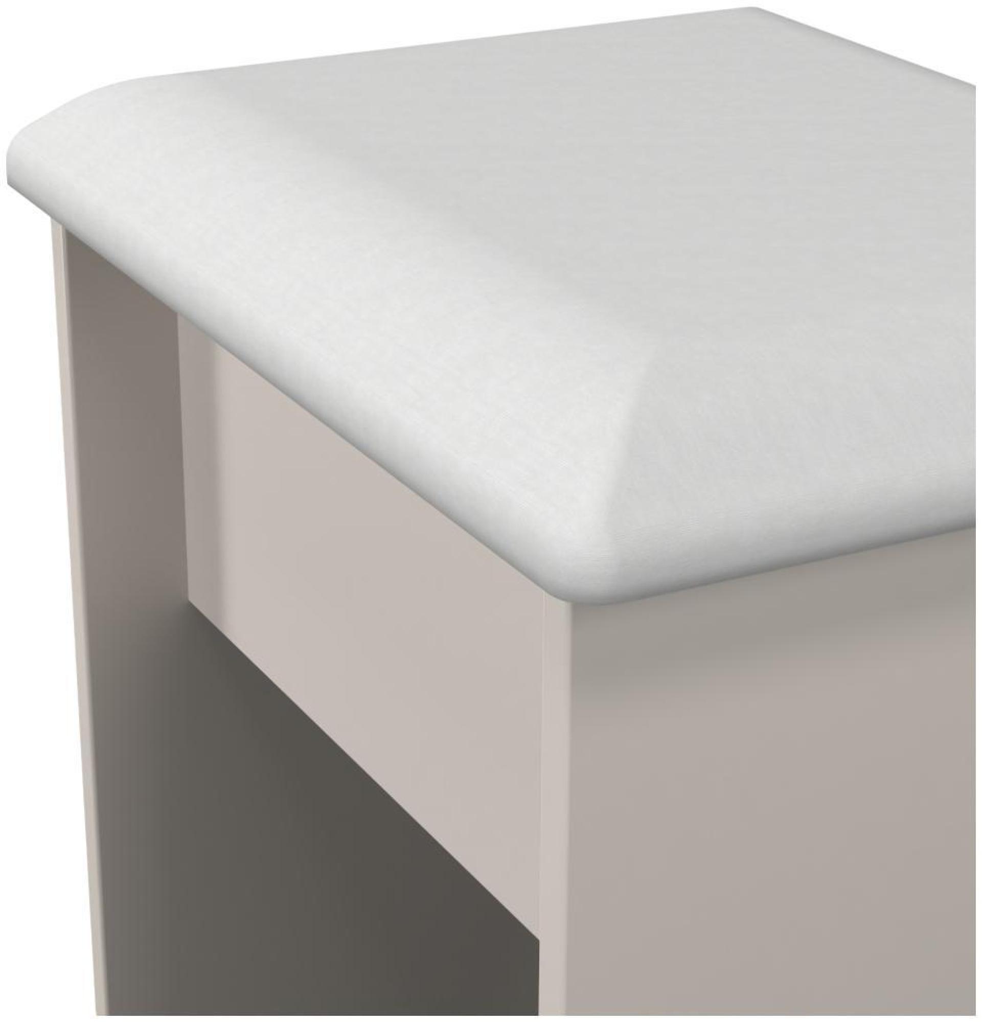 Product photograph of Norfolk Cashmere Padded Dressing Stool from Choice Furniture Superstore.