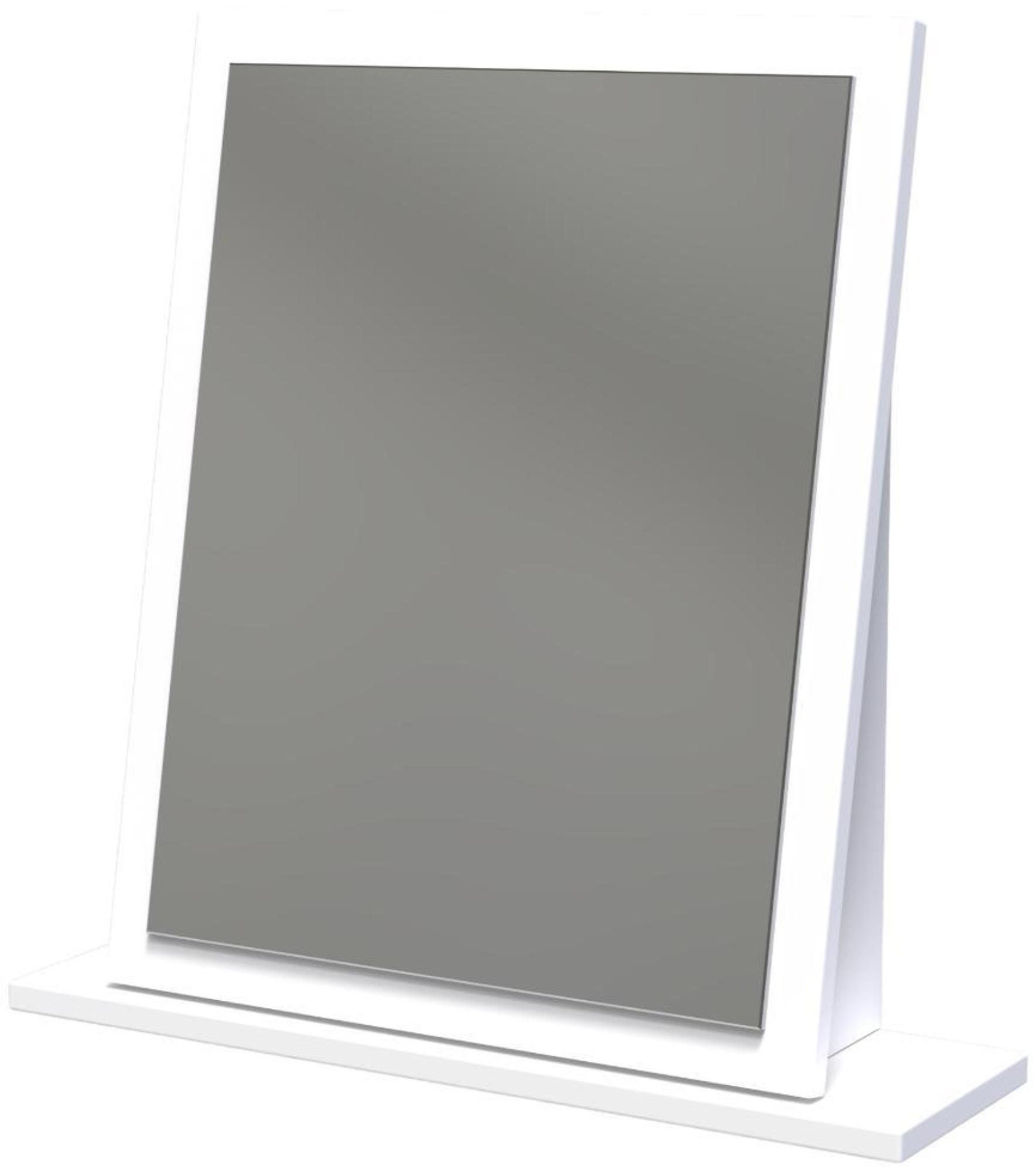 Product photograph of Norfolk White Dressing Mirror from Choice Furniture Superstore.