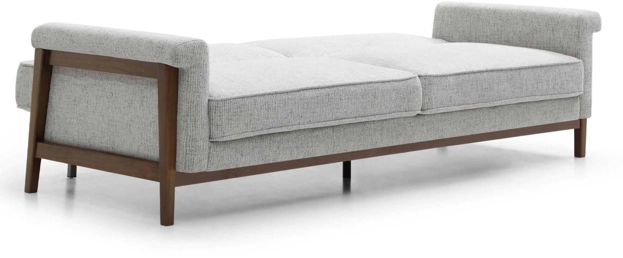 Product photograph of Ashbury Grey Fabric 3 Seater Click Clack Sofa Bed from Choice Furniture Superstore.