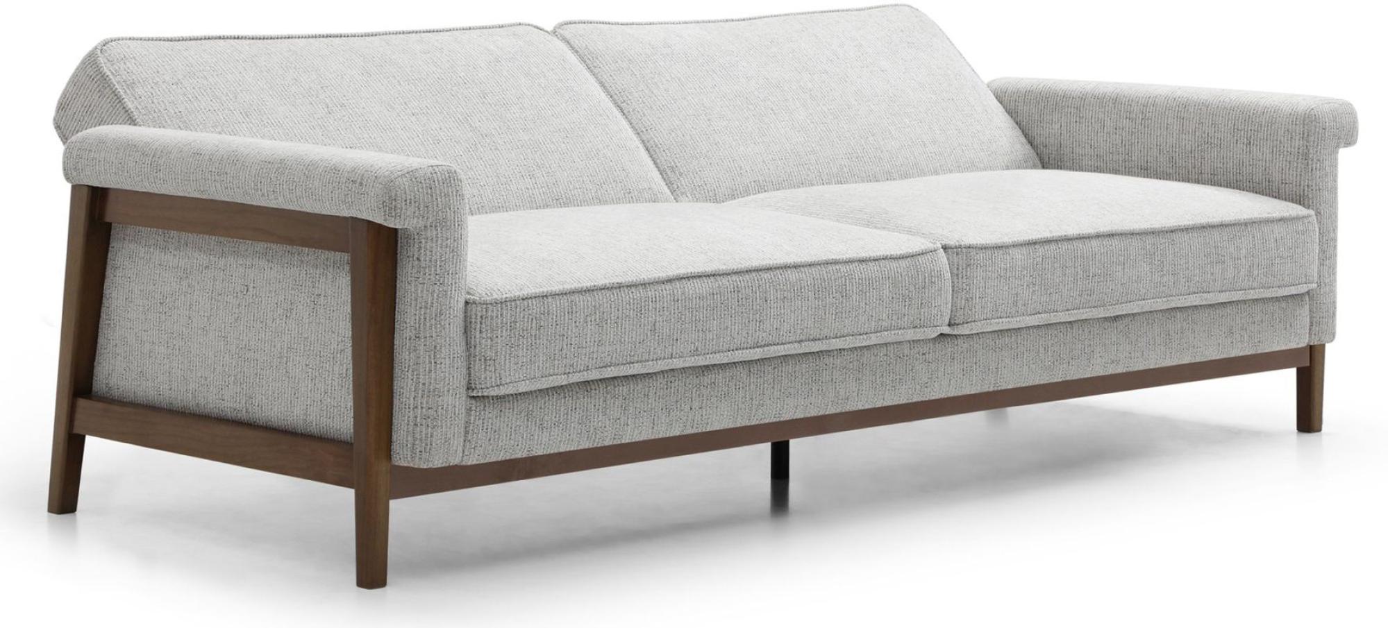 Product photograph of Ashbury Grey Fabric 3 Seater Click Clack Sofa Bed from Choice Furniture Superstore.