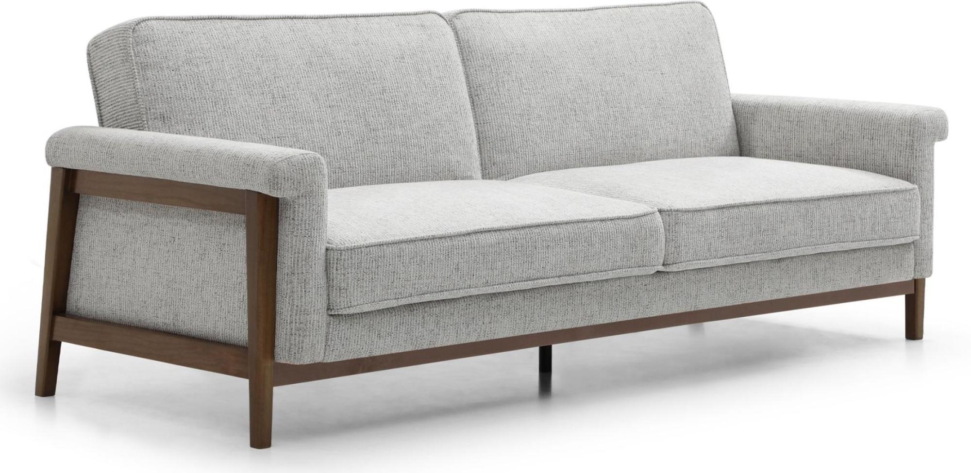 Product photograph of Ashbury Grey Fabric 3 Seater Click Clack Sofa Bed from Choice Furniture Superstore.