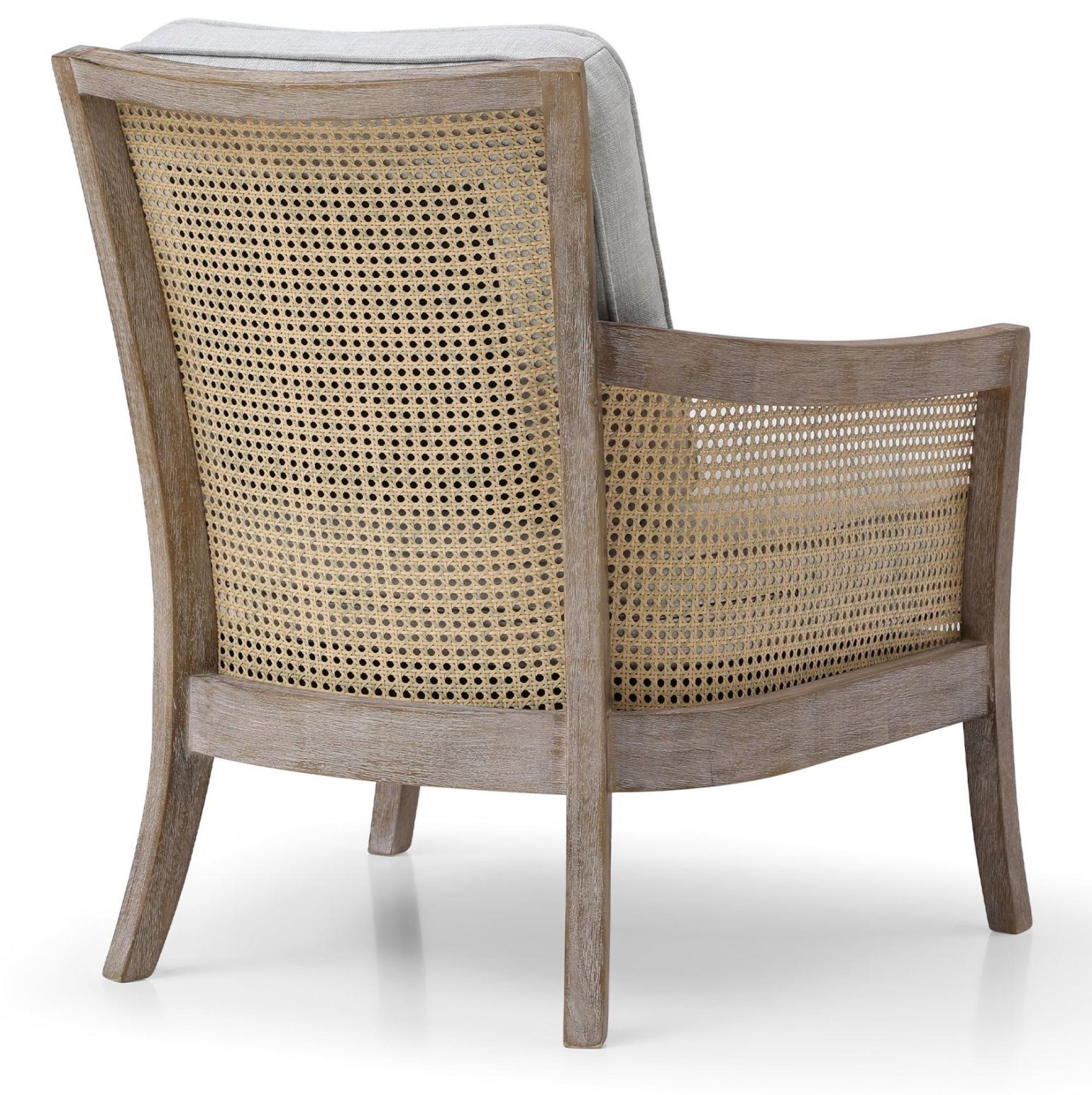 Product photograph of Cecilia Grey Fabric Armchair from Choice Furniture Superstore.