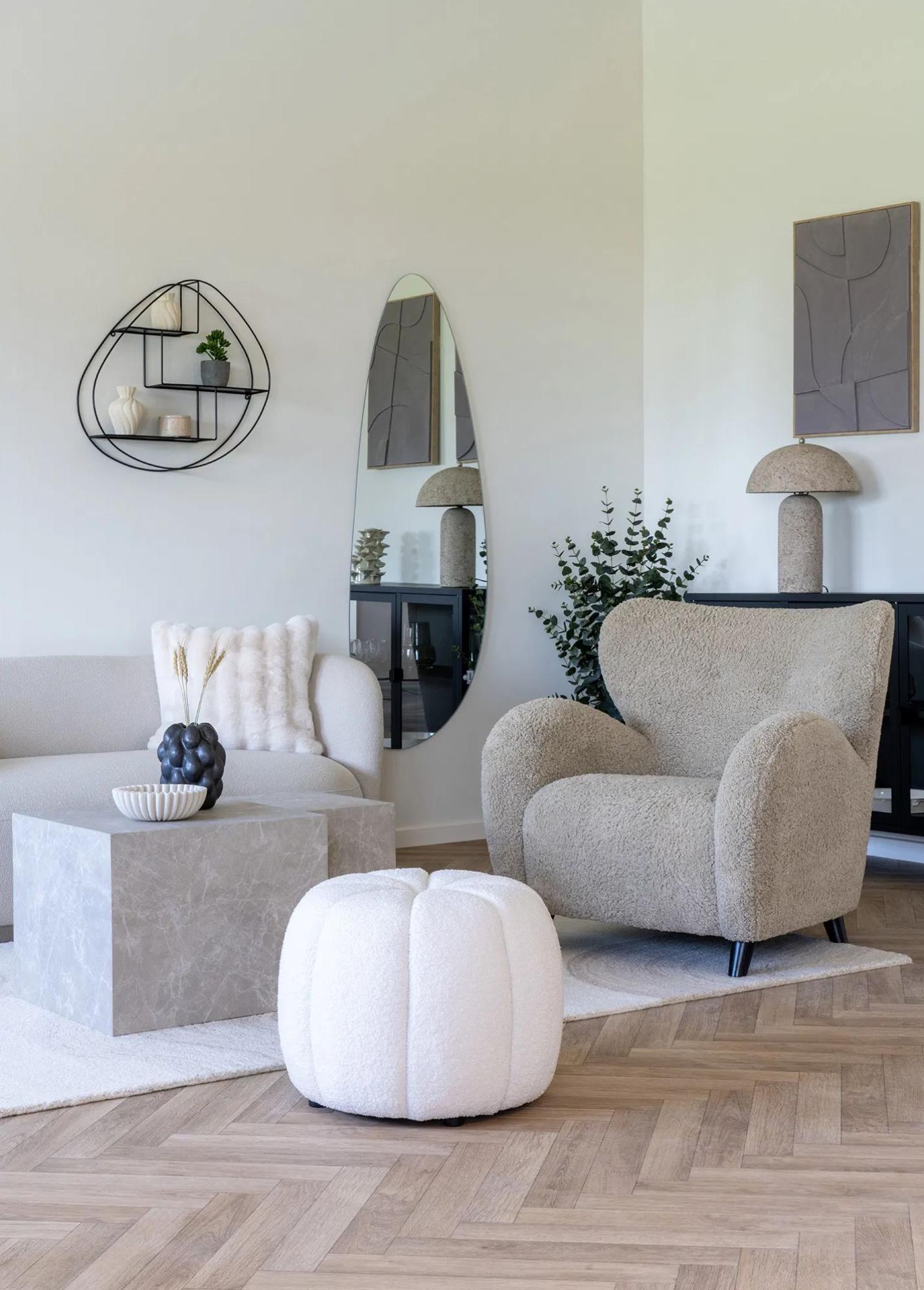 Product photograph of Lawlers Stone Table Lamp from Choice Furniture Superstore.