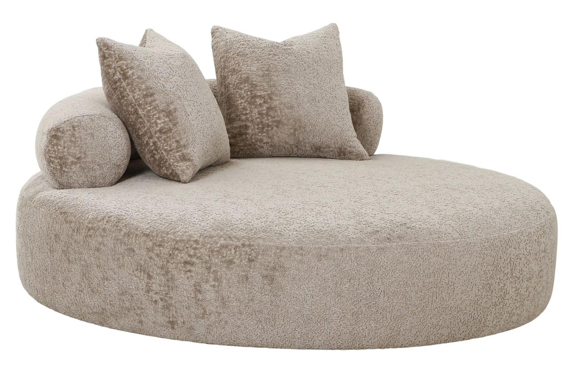 Product photograph of Kondut Natural Chenille Fabric Daybed from Choice Furniture Superstore.