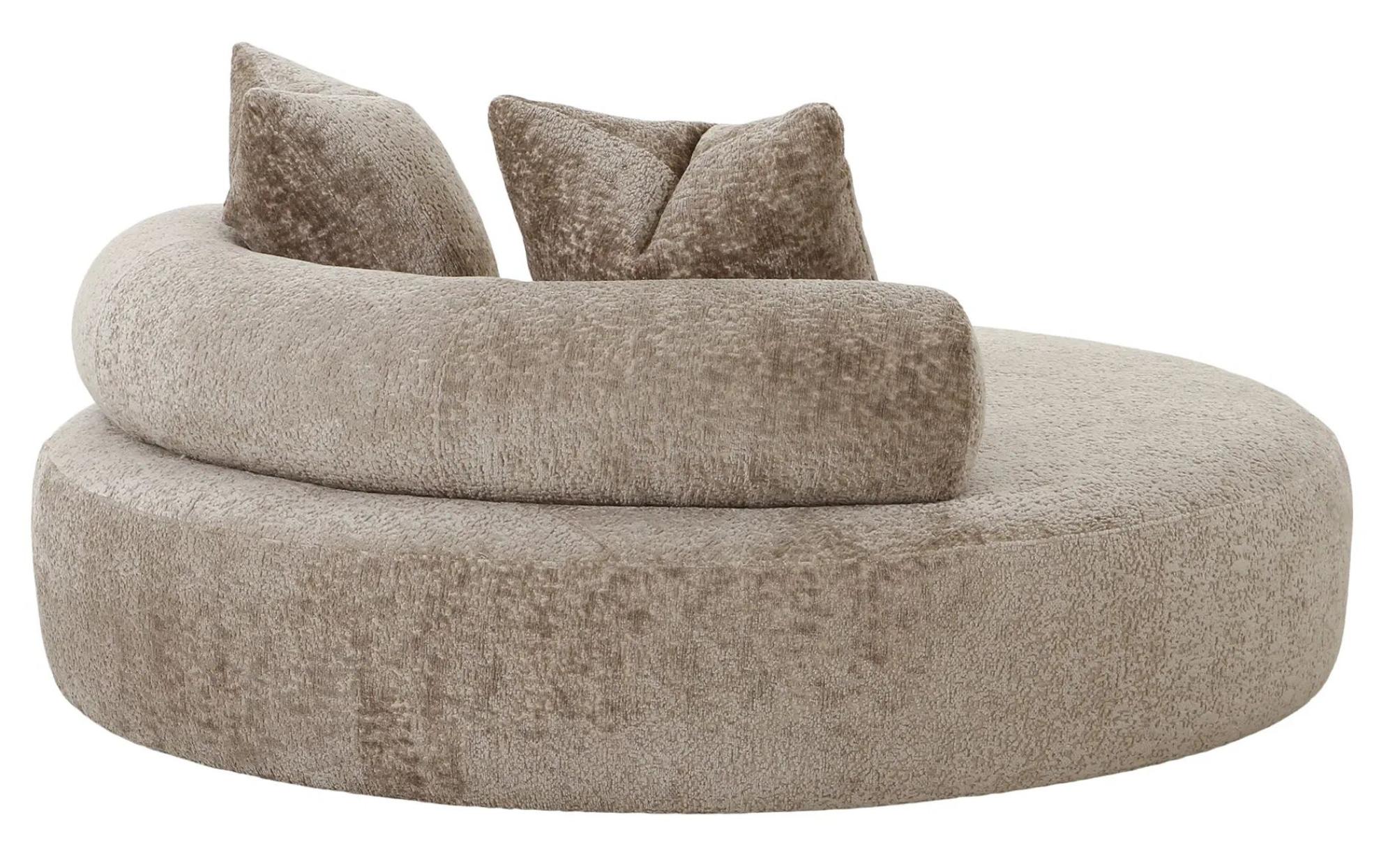 Product photograph of Kondut Natural Chenille Fabric Daybed from Choice Furniture Superstore.