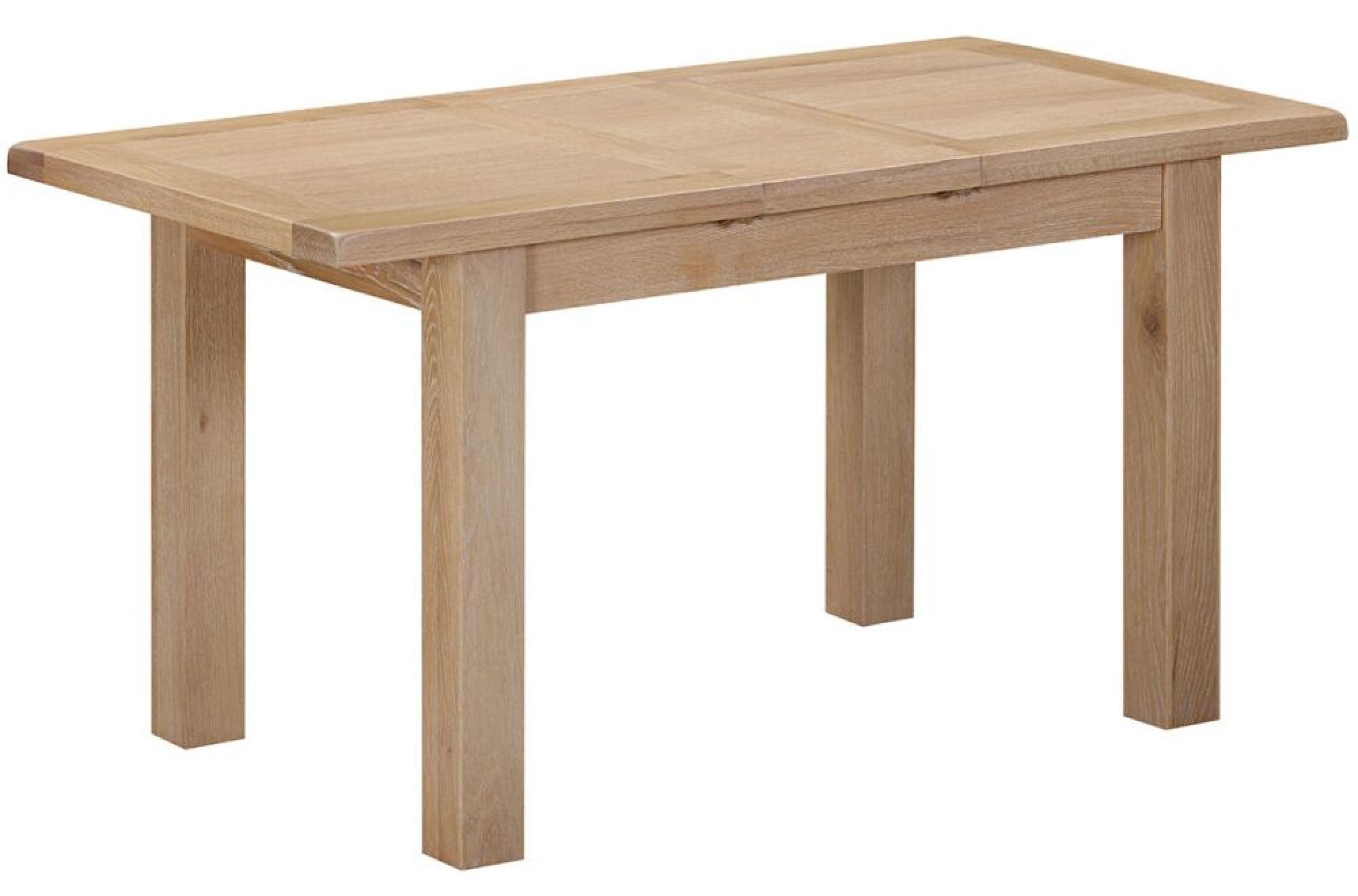 Product photograph of Wilmont Oak 4-6 Seater Extending Dining Table from Choice Furniture Superstore.