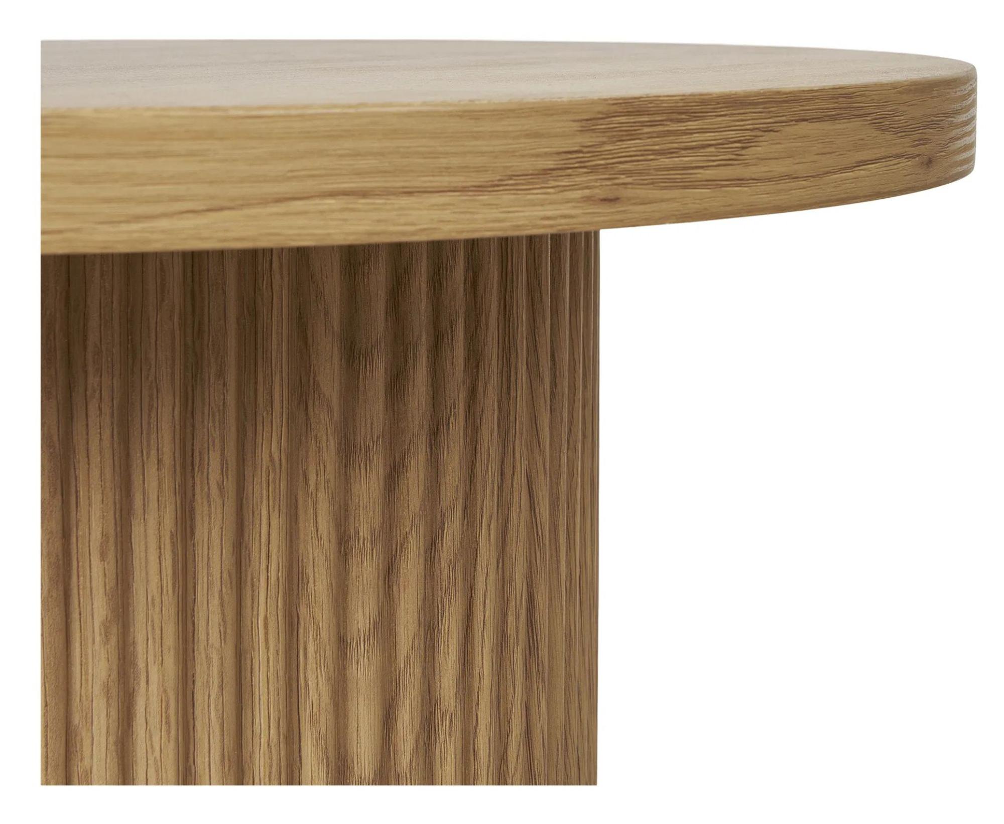 Product photograph of Boavista Natural Round Side Table from Choice Furniture Superstore.