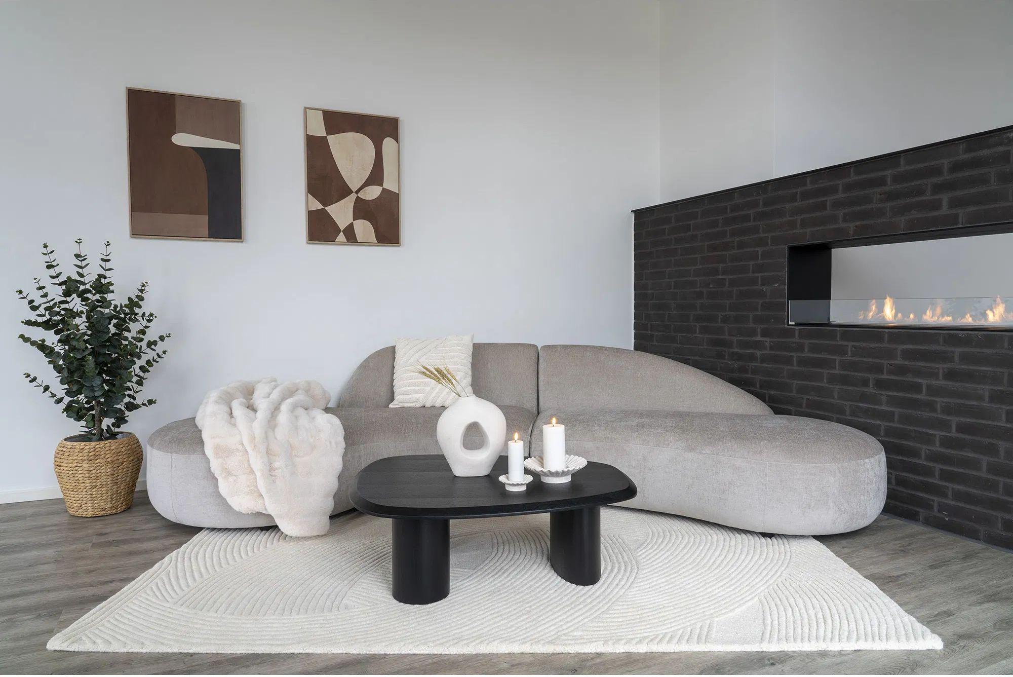 Product photograph of Corwin Ivory Rug - 160cm X 230cm from Choice Furniture Superstore.