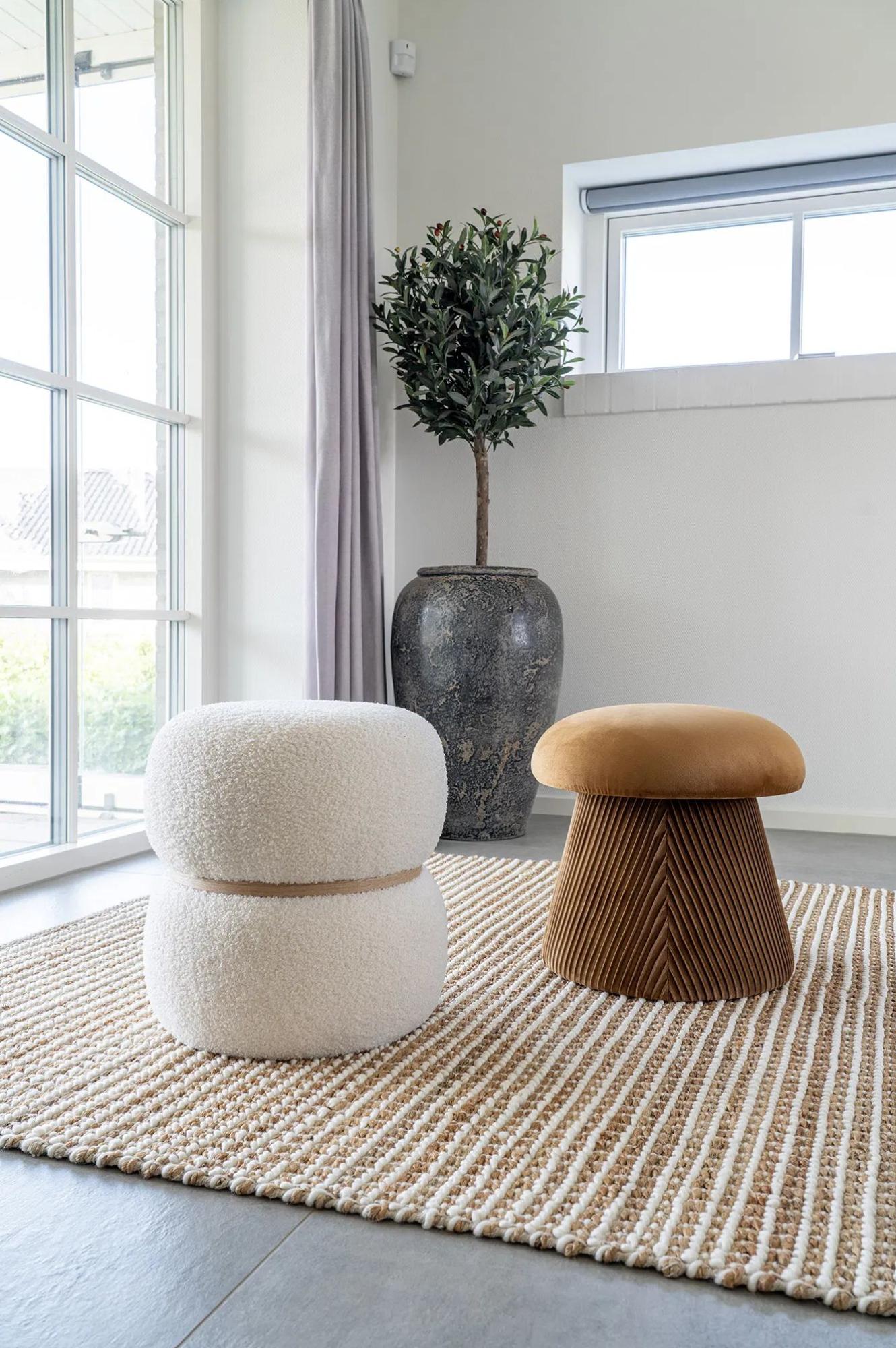 Product photograph of Avadi Natural And Ivory Rug - 160cm X 230cm from Choice Furniture Superstore.