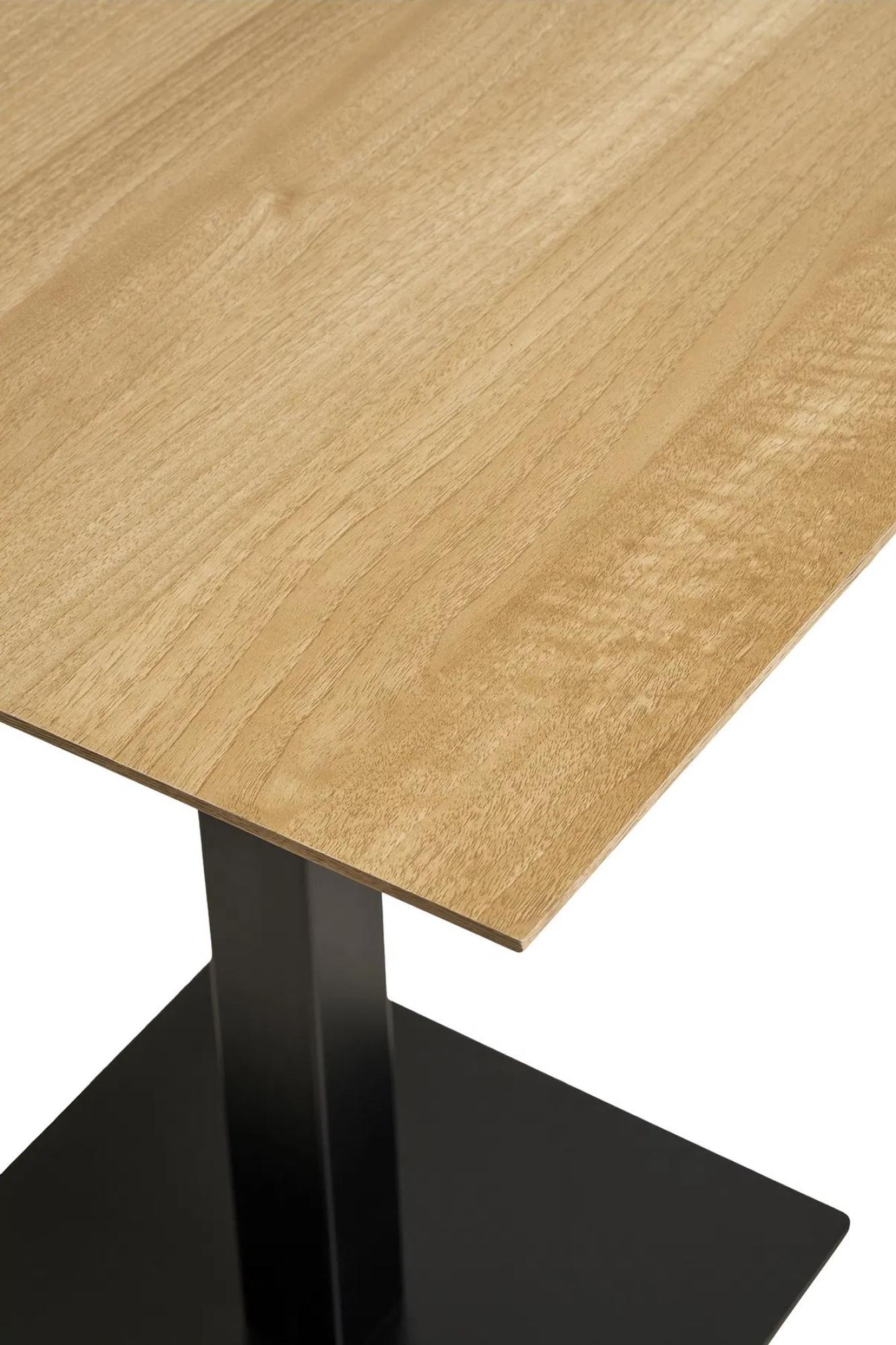 Product photograph of Fords Natural Melamine Square Cafe Table from Choice Furniture Superstore.