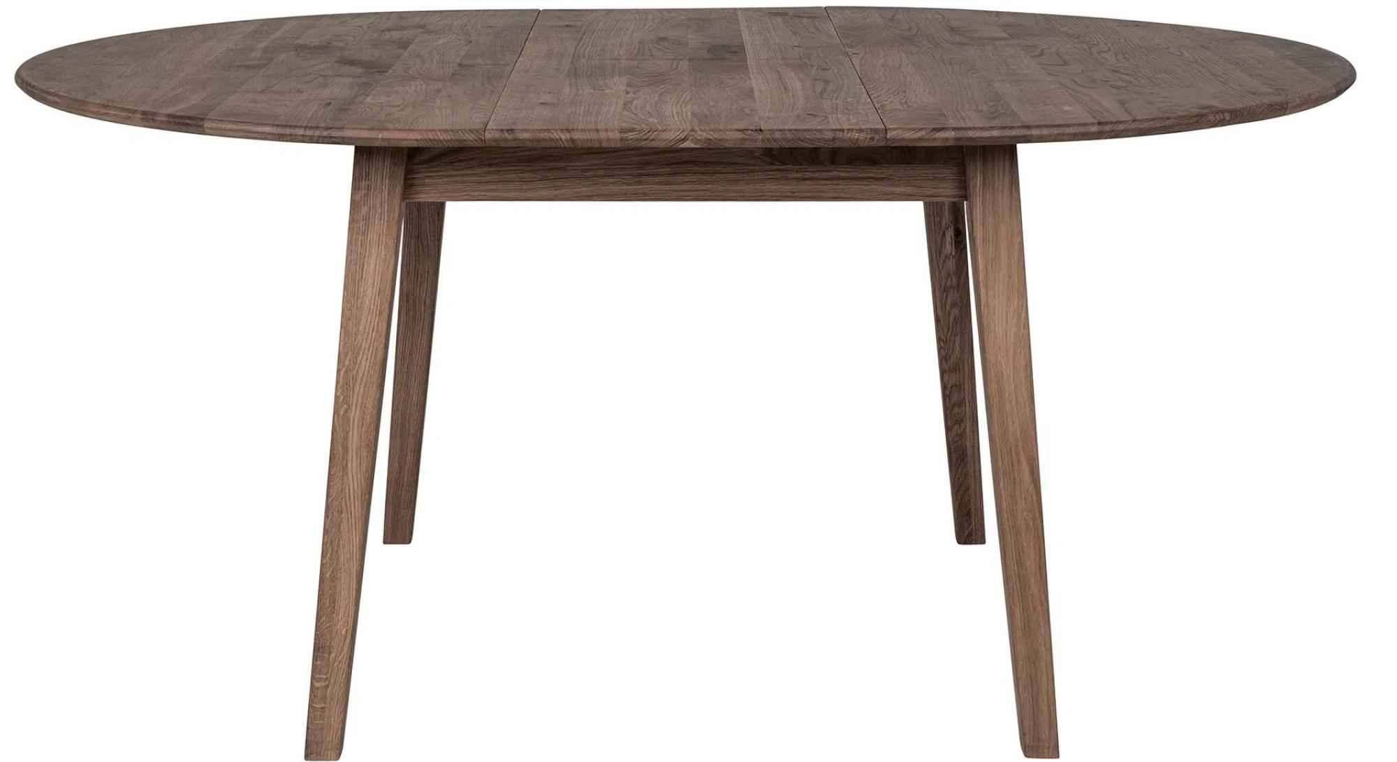 Product photograph of Forth 4-6 Seater Butterfly Smoked Oiled Oak Extending Dining Table from Choice Furniture Superstore.