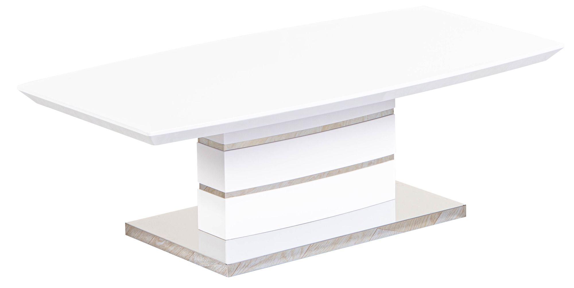 Product photograph of Rimini White Gloss Coffee Table from Choice Furniture Superstore.