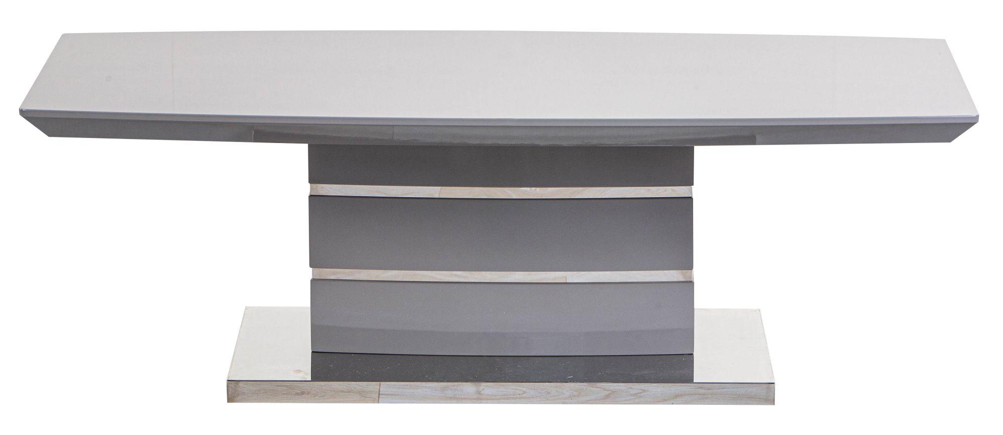 Product photograph of Rimini Grey Gloss Coffee Table from Choice Furniture Superstore.