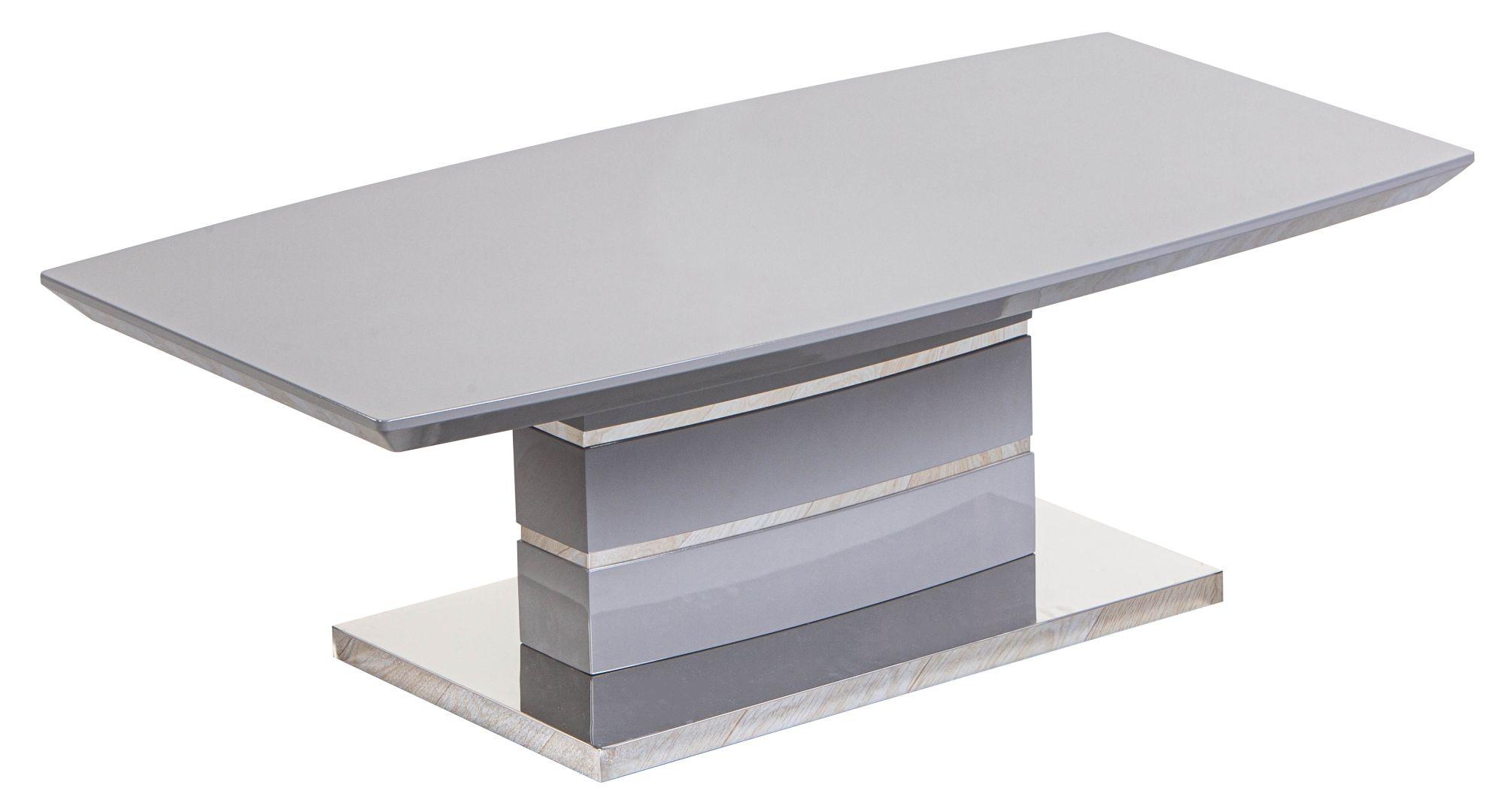 Product photograph of Rimini Grey Gloss Coffee Table from Choice Furniture Superstore.