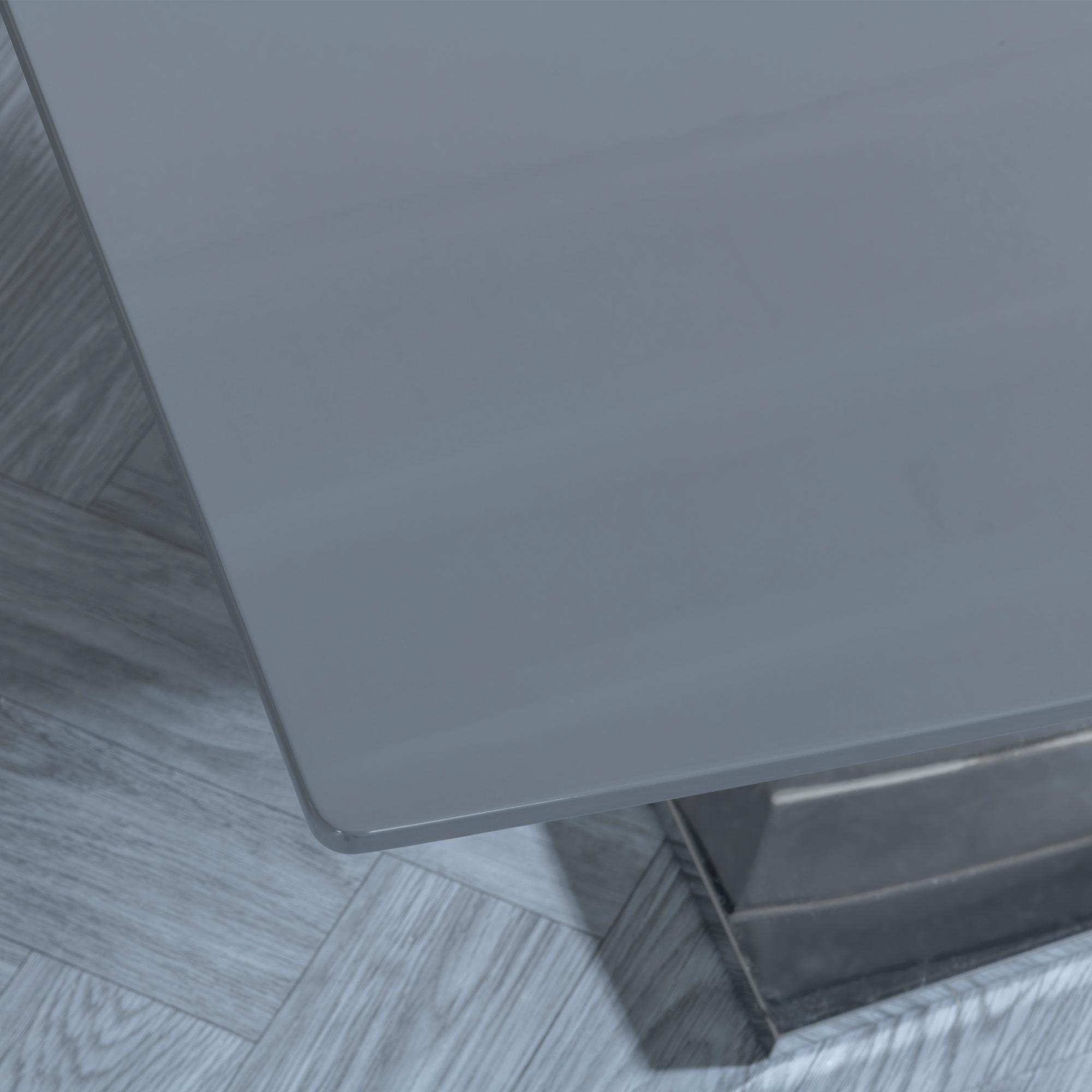 Product photograph of Rimini Grey Gloss Coffee Table from Choice Furniture Superstore.