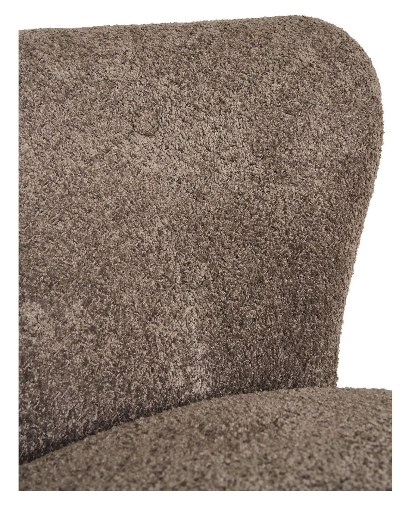 Product photograph of Nadda Brown Fabric Lounge Chair from Choice Furniture Superstore.